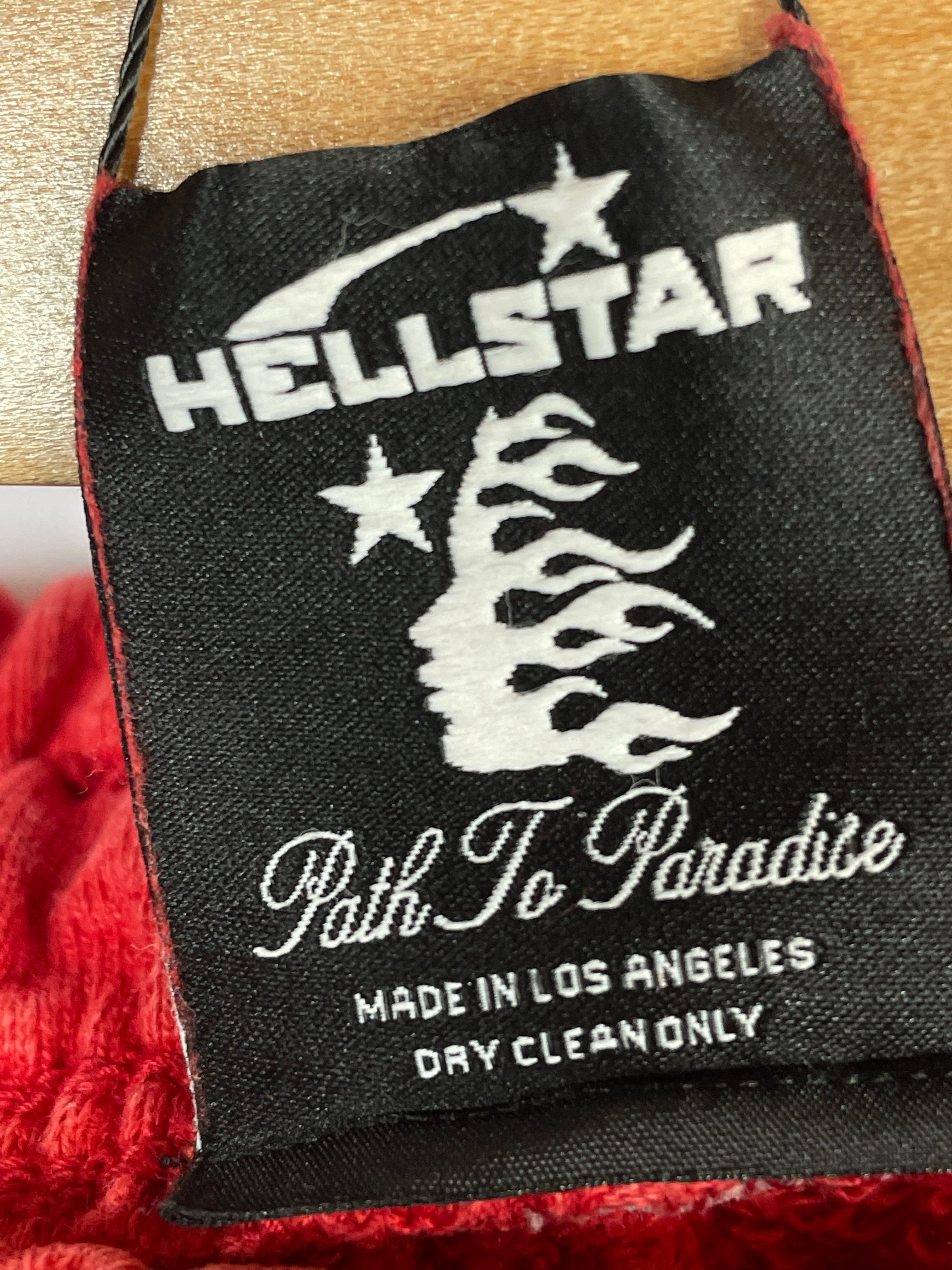 Hellstar Red Flared Sweatpants