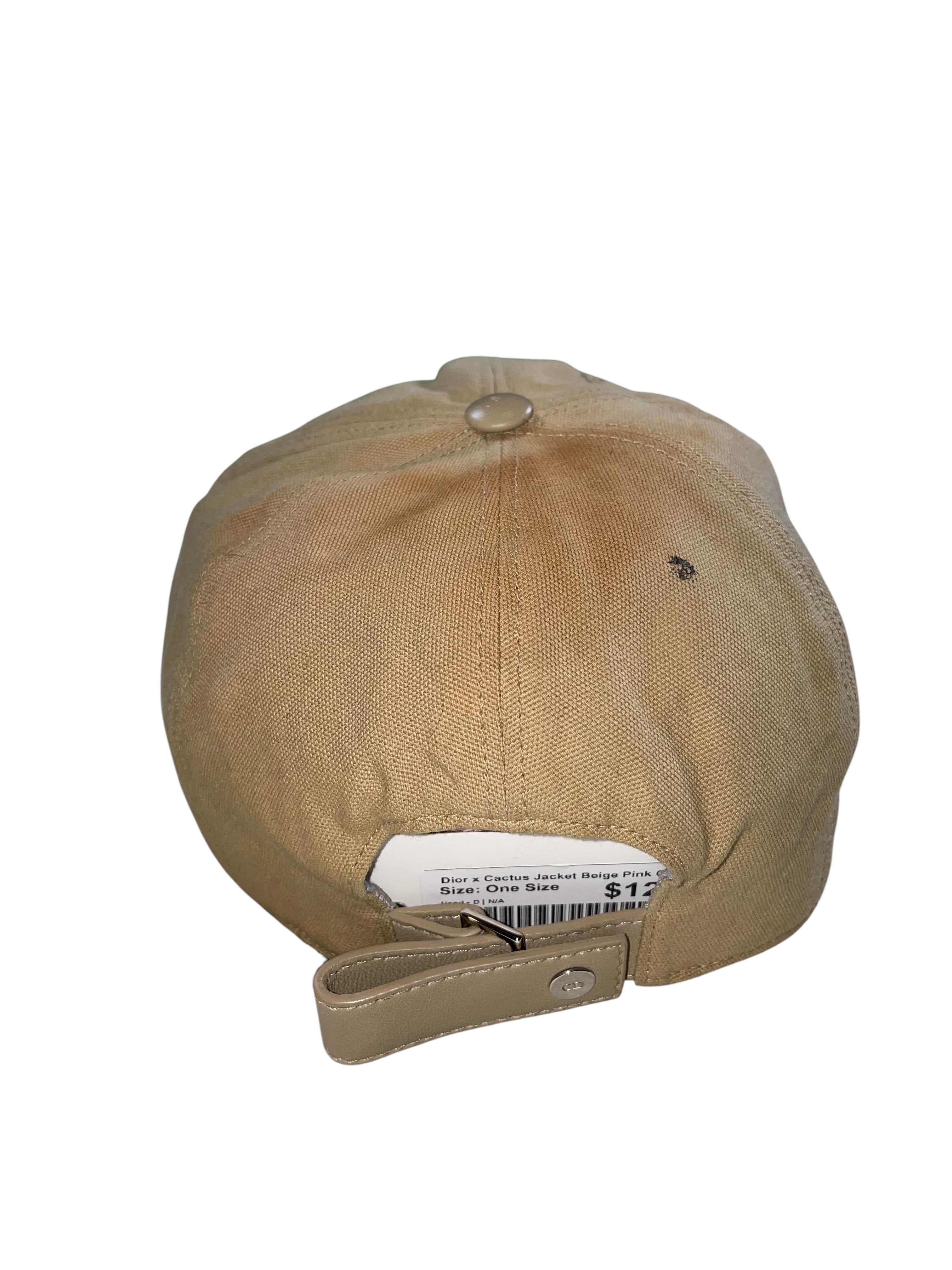 Dior x Cactus Jacket Beige & Pink Cap