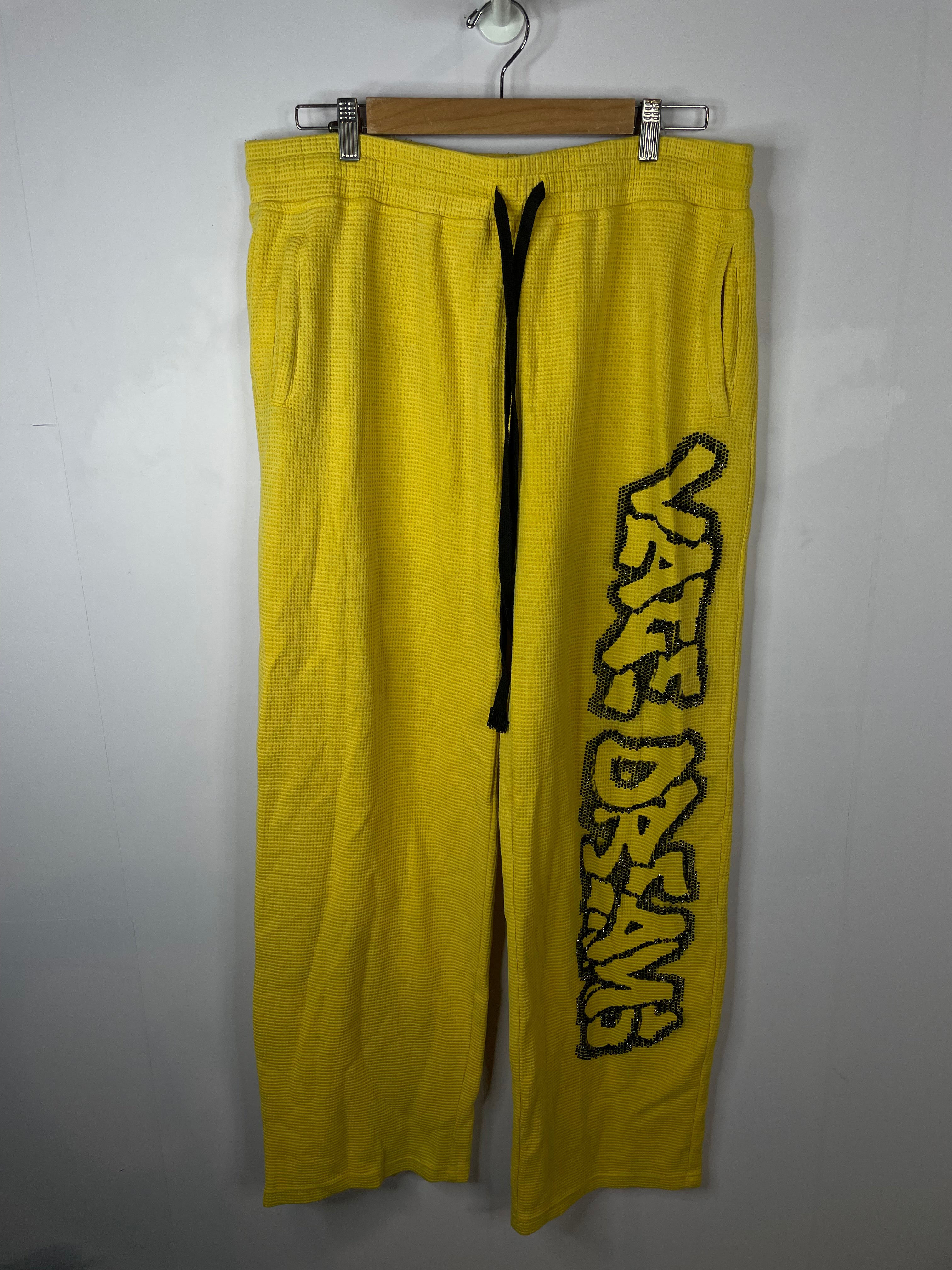 VALE Studded Logo Thermal Sweapants