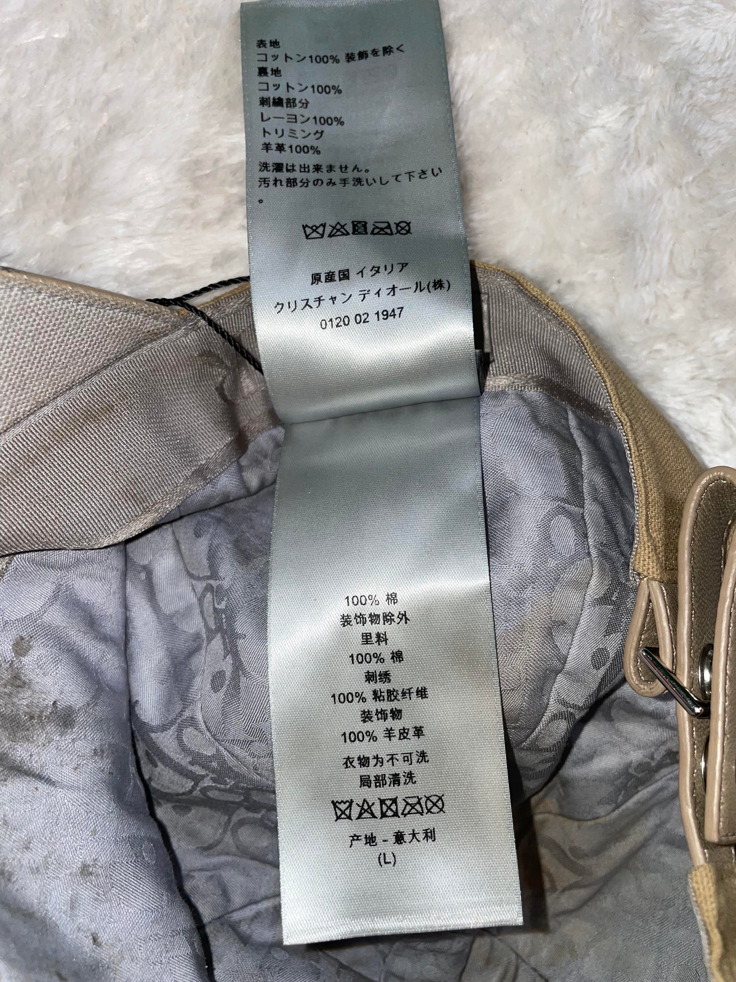 Dior x Cactus Jacket Beige & Pink Cap