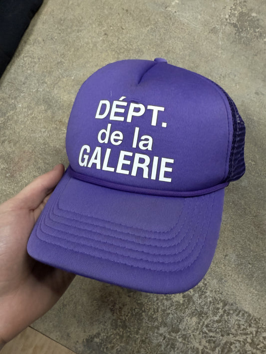 Gallery Dept Trucker Purple White Used OS