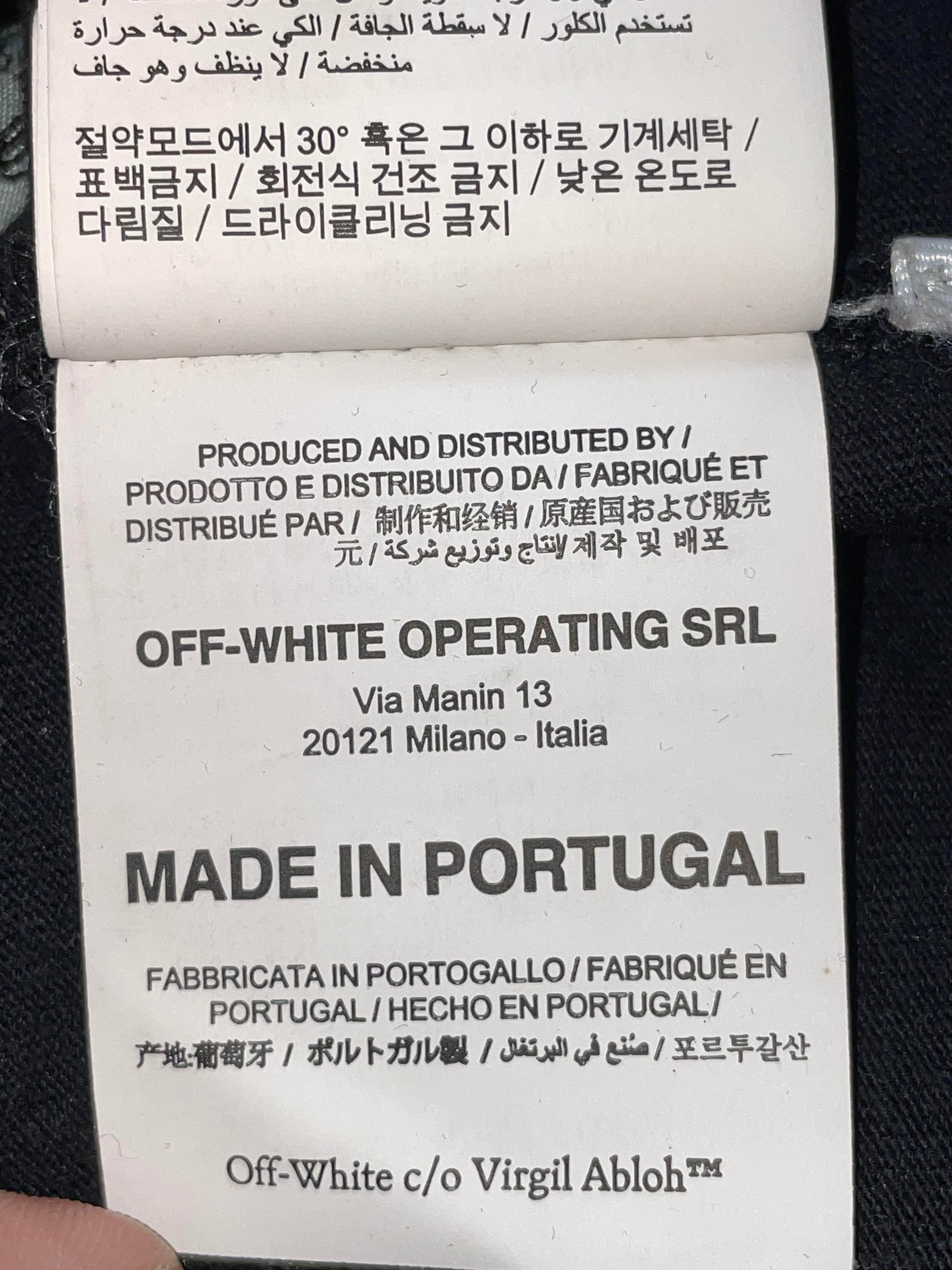 Off-White Classic Black Tee