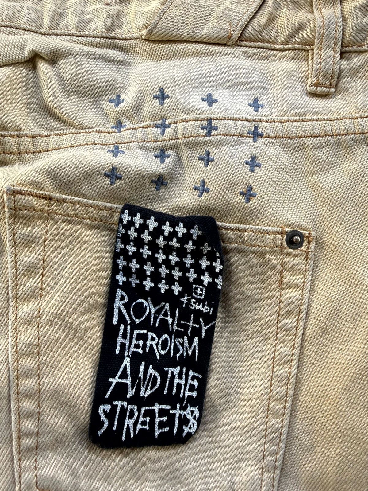 Ksubi Khaki Plain Jeans