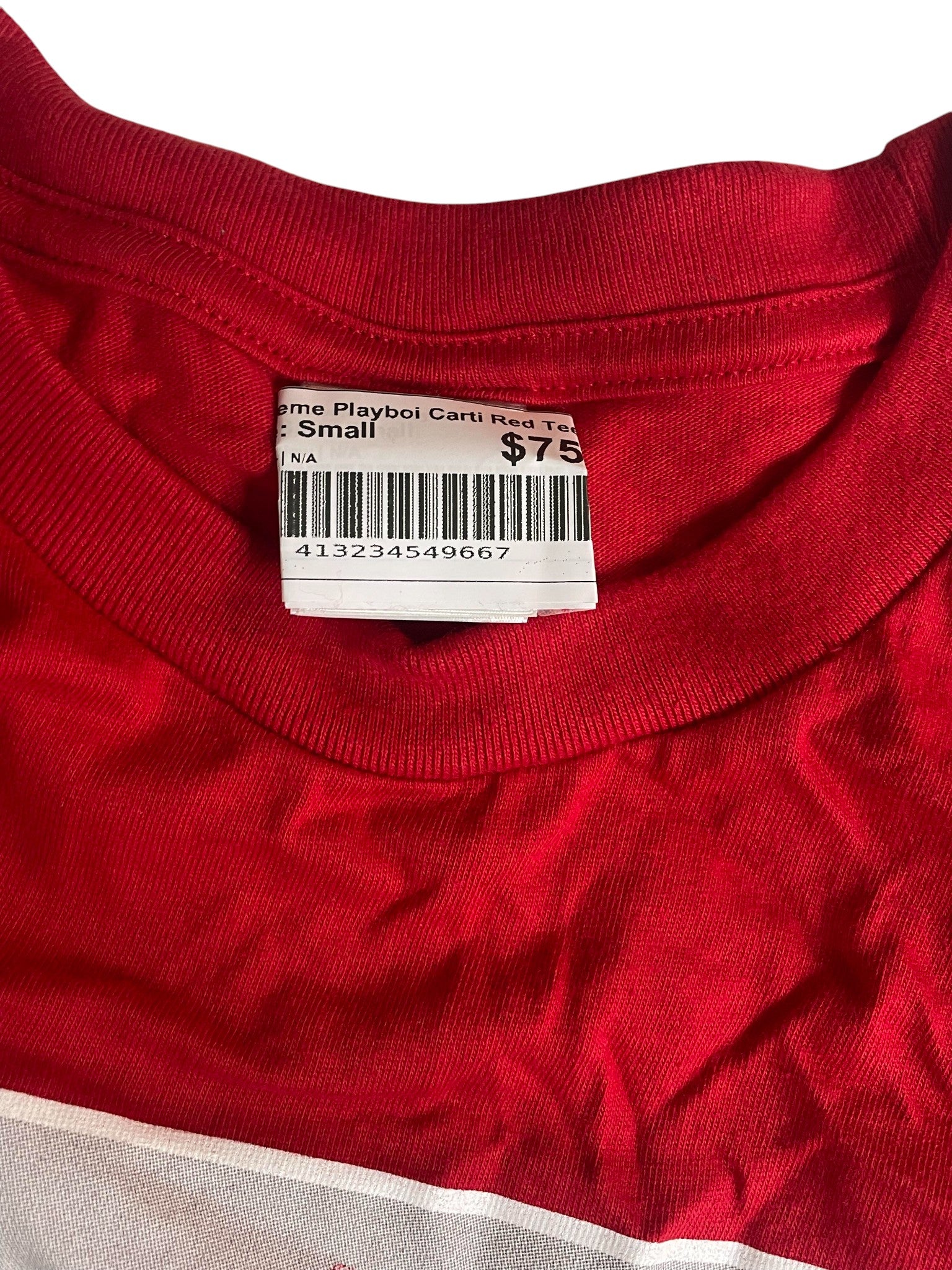 Supreme 'Playboi Carti' Red Tee