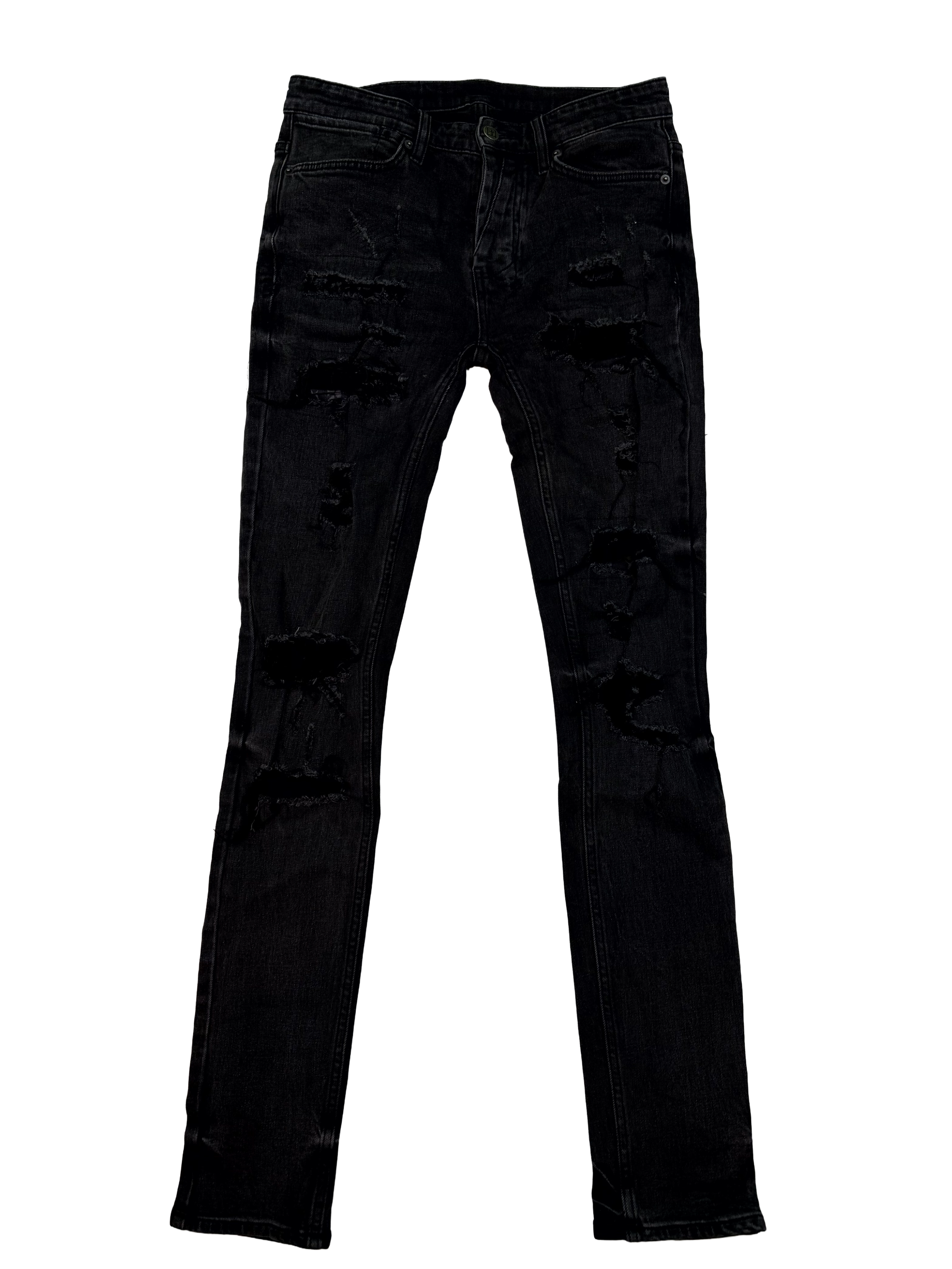 Ksubi Ripped Black Jeans