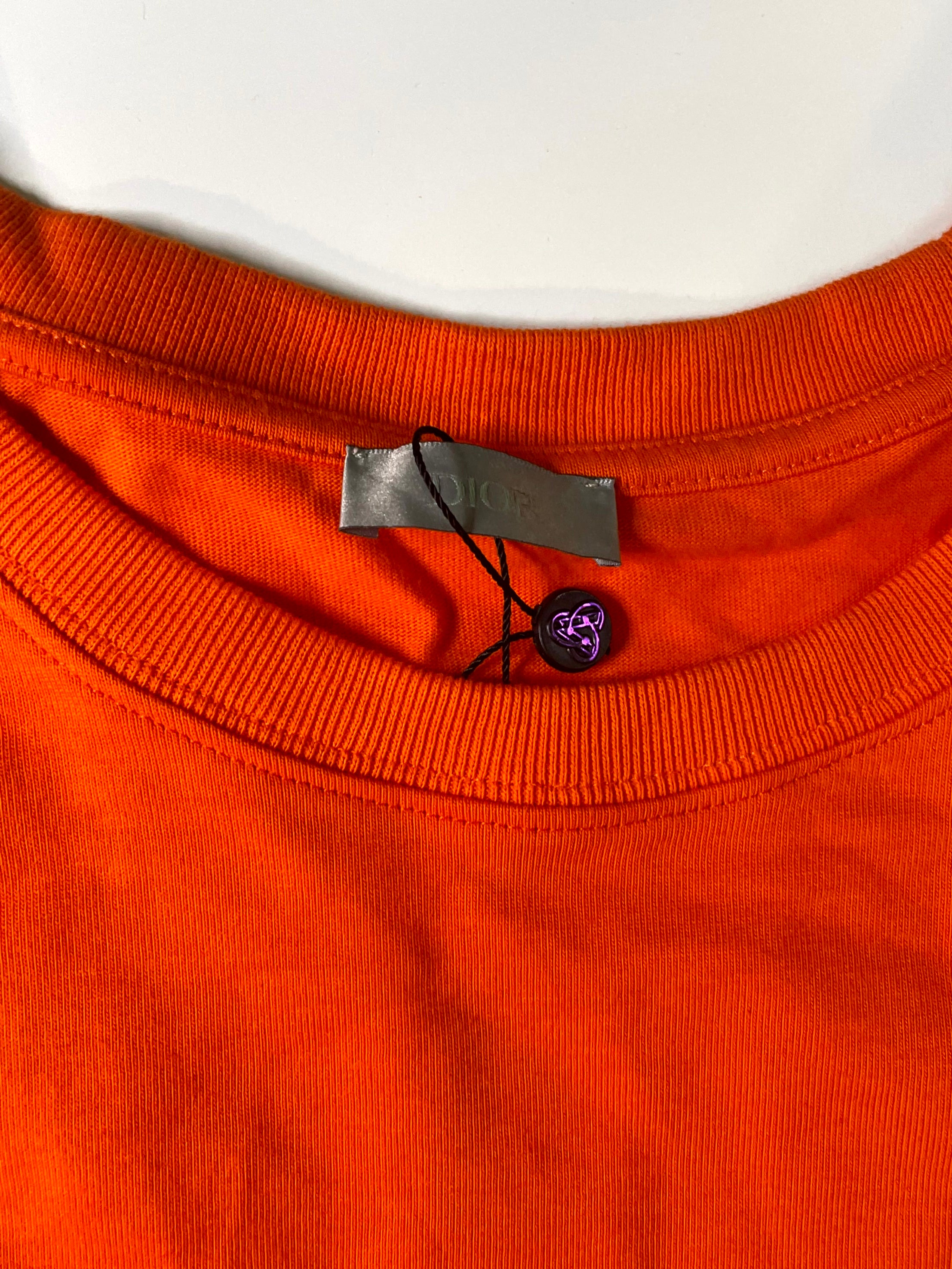 Dior CD Logo Orange Tee