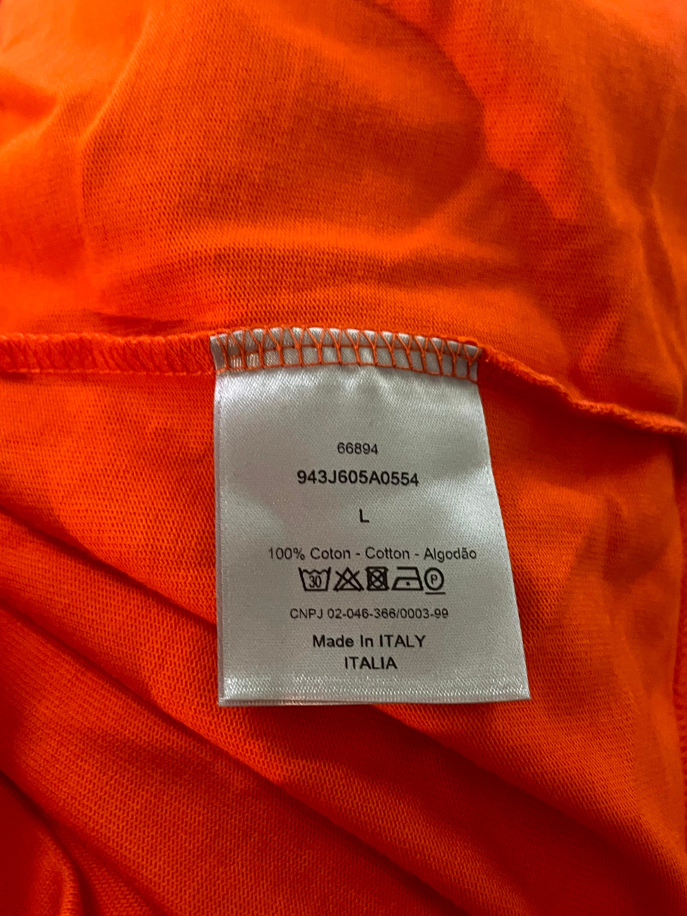 Dior CD Logo Orange Tee