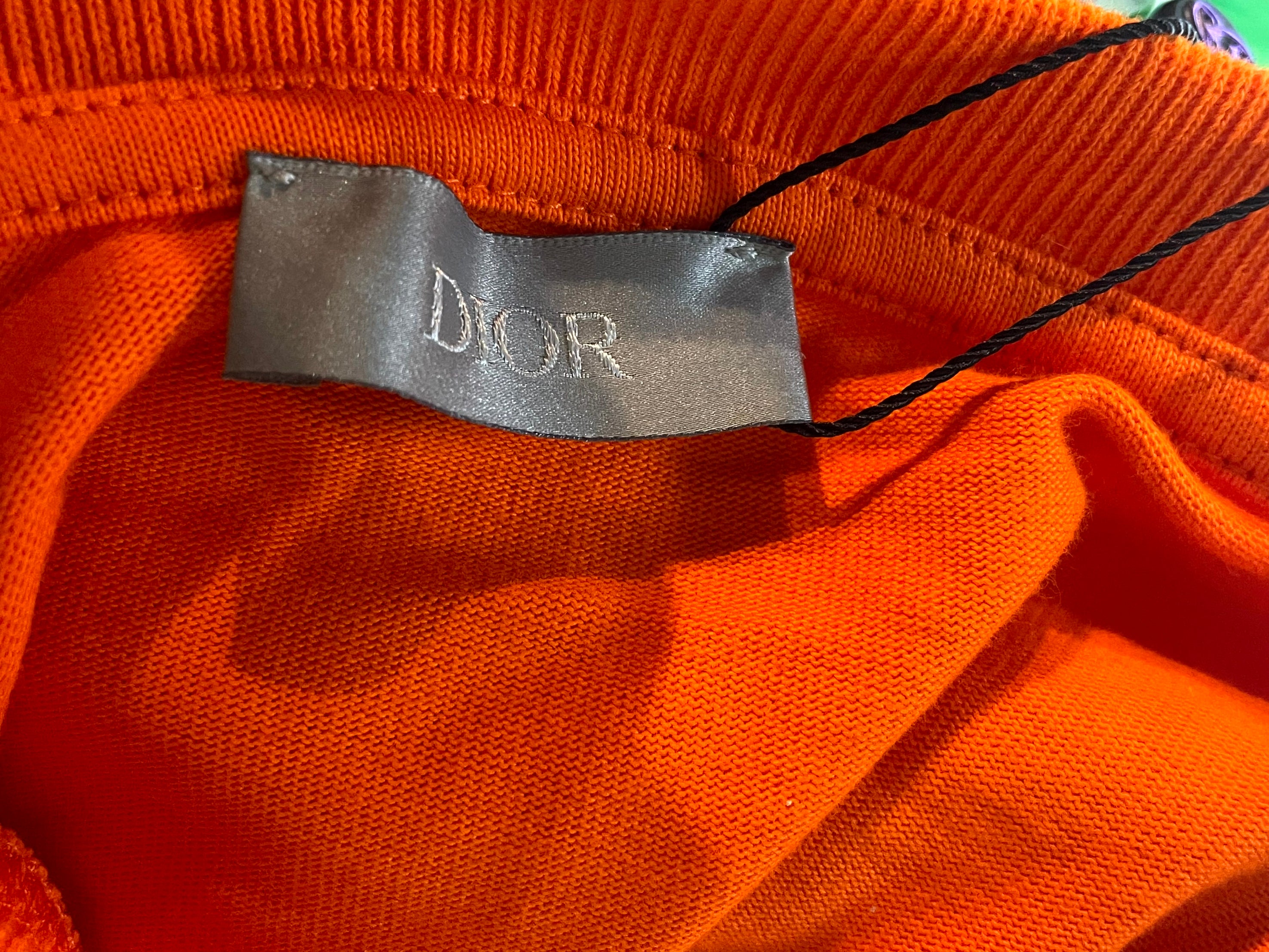 Dior CD Logo Orange Tee