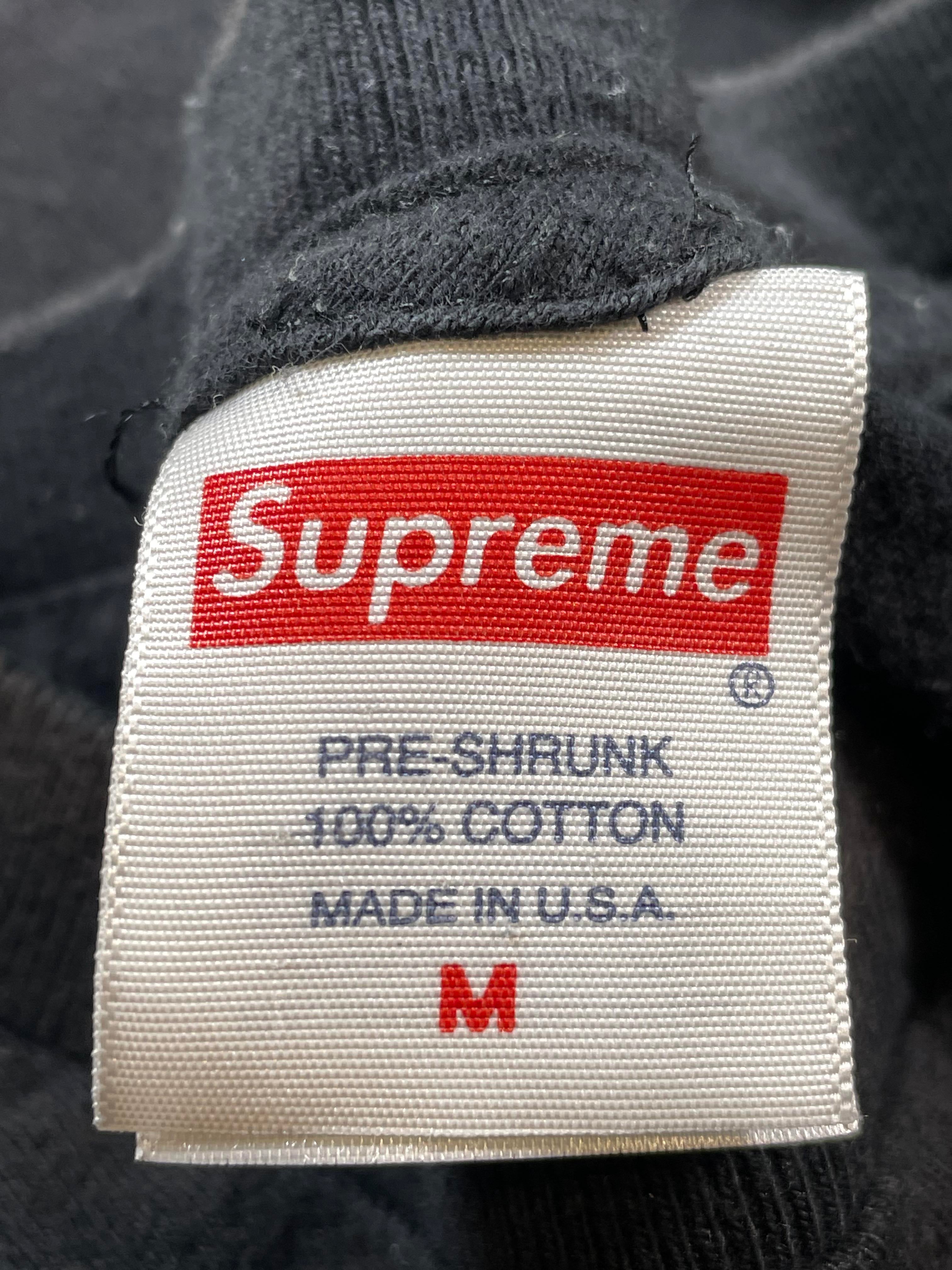 Supreme Lizard Black Tee