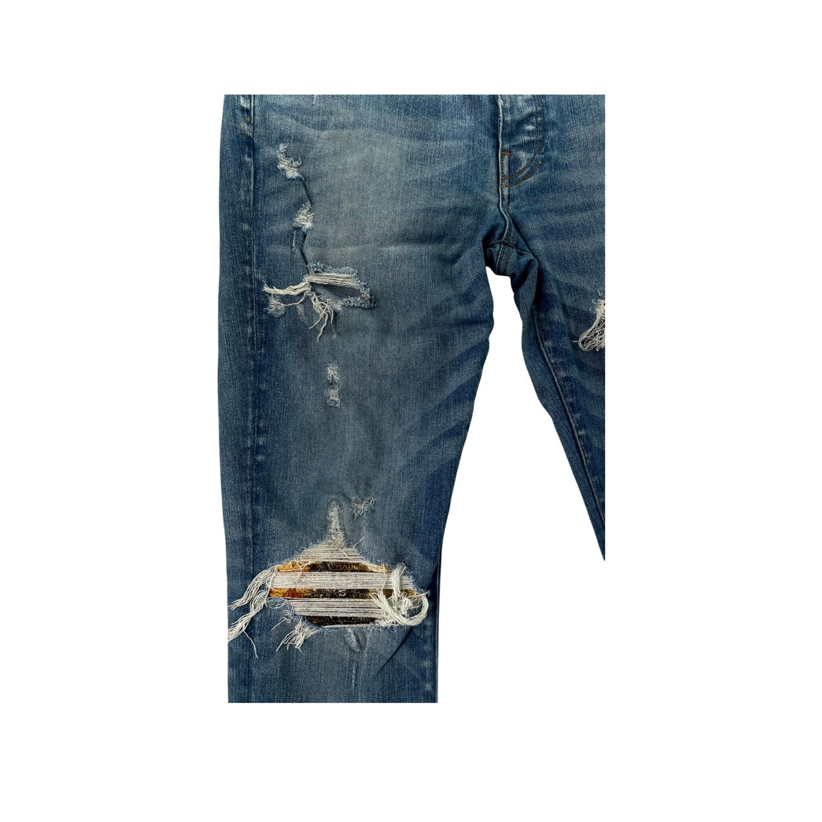 Amiri "MX1" Aloha Light Wash Jeans