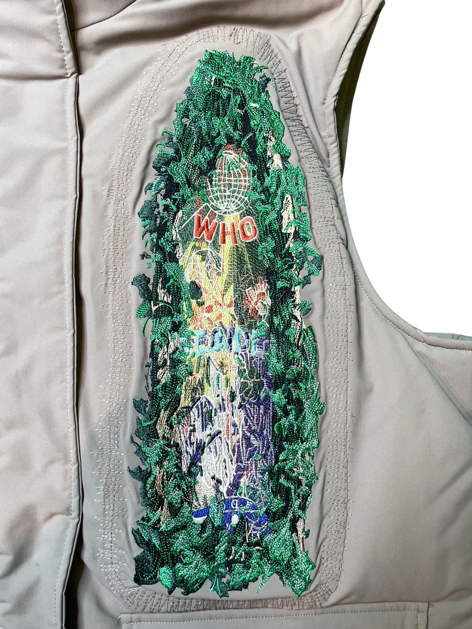 WDW Vest Garden Glass Vest