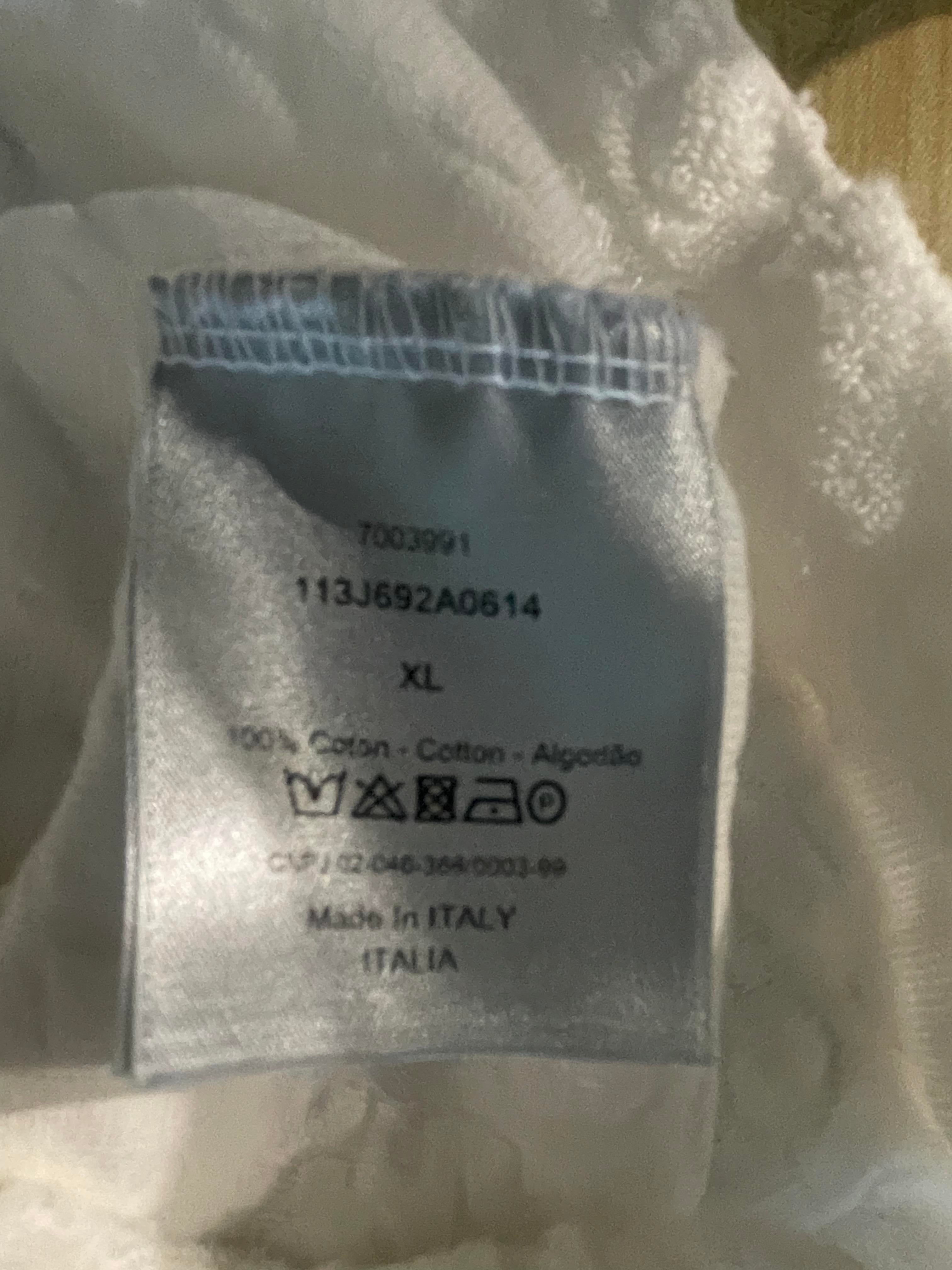 Dior 'Towel' White Tee