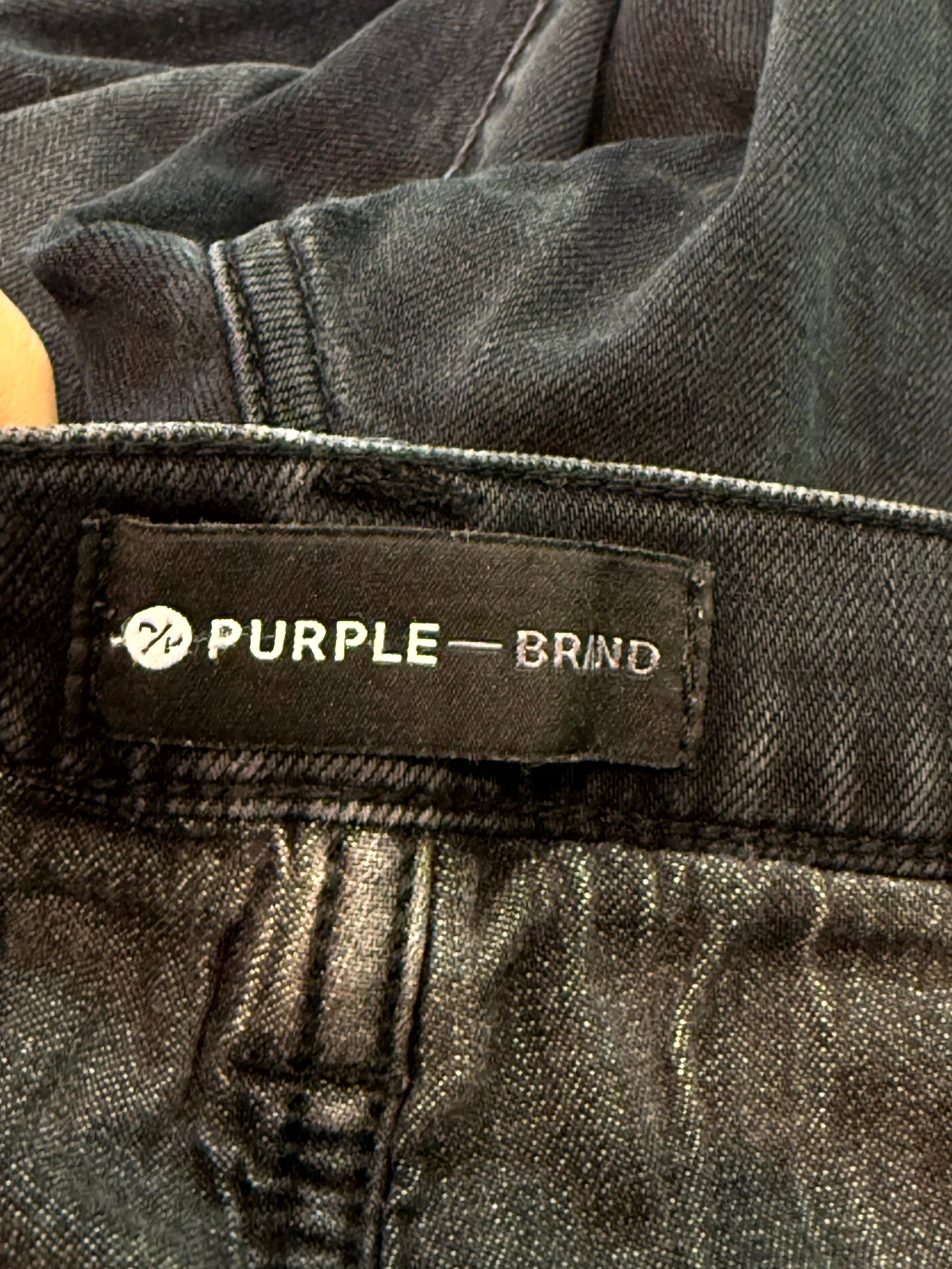 Purple Brand Black Jeans
