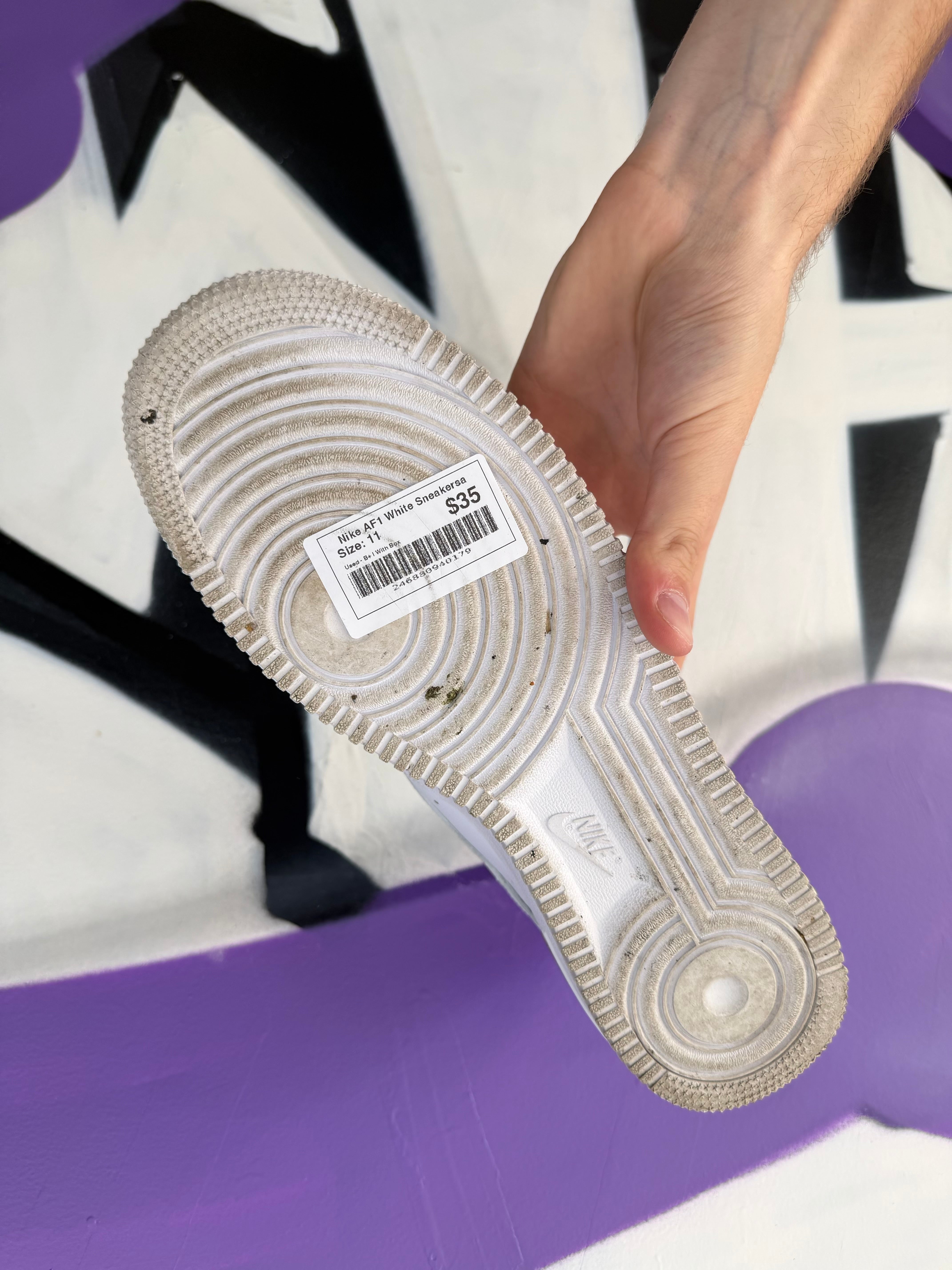 Nike AF1 White Sneakersa