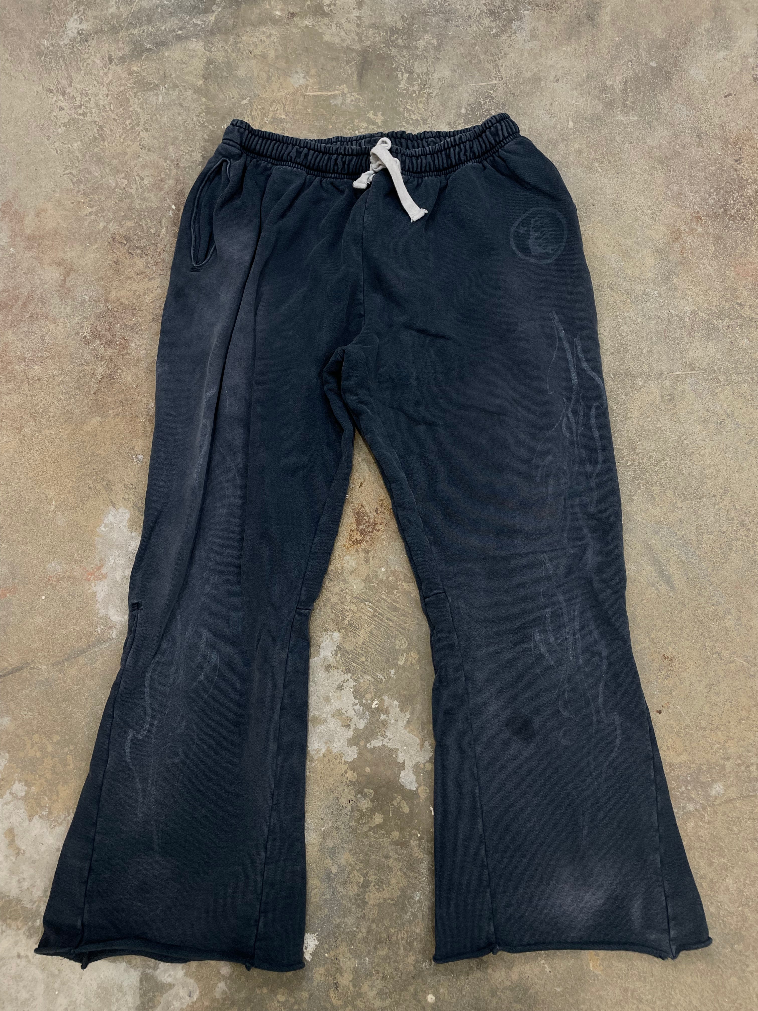Hellstar Flare Sweats Black