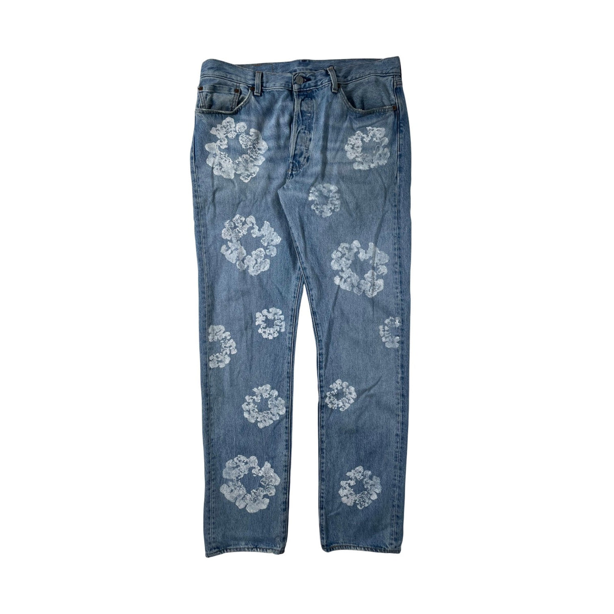 Denim Tears Wreath Light Wash Jeans