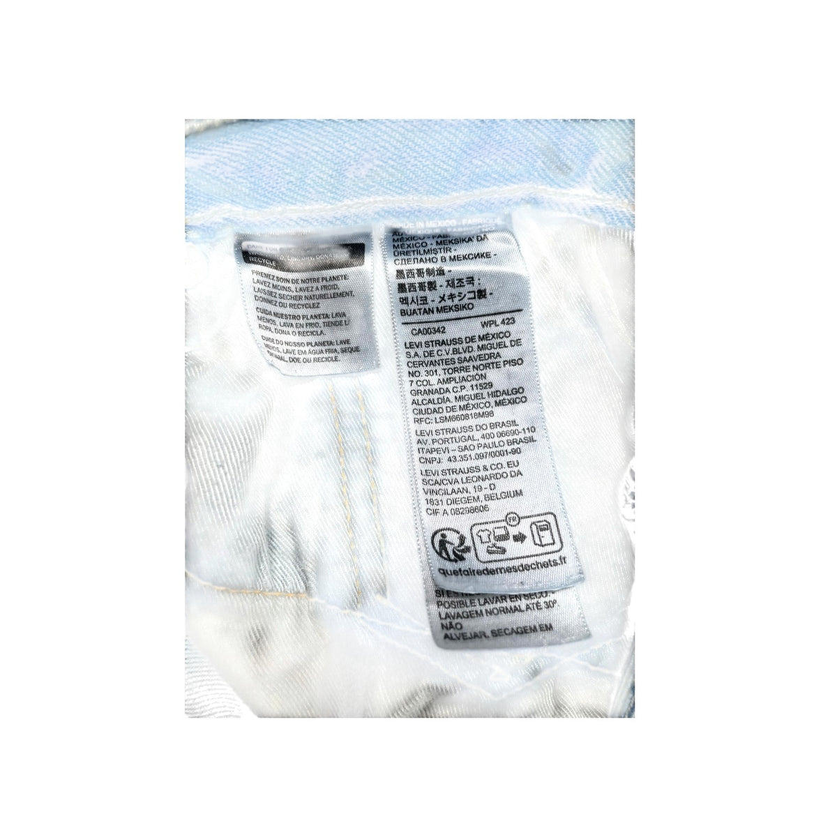 Denim Tears Wreath Light Wash Jeans