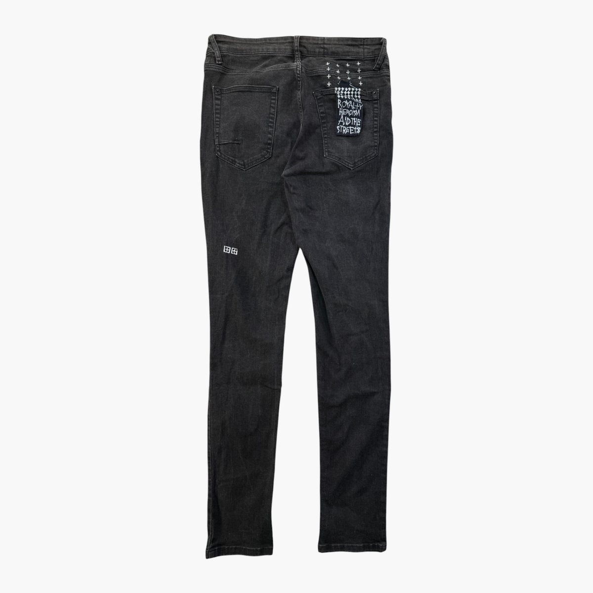 Ksubi Black Wash Plain Jeans