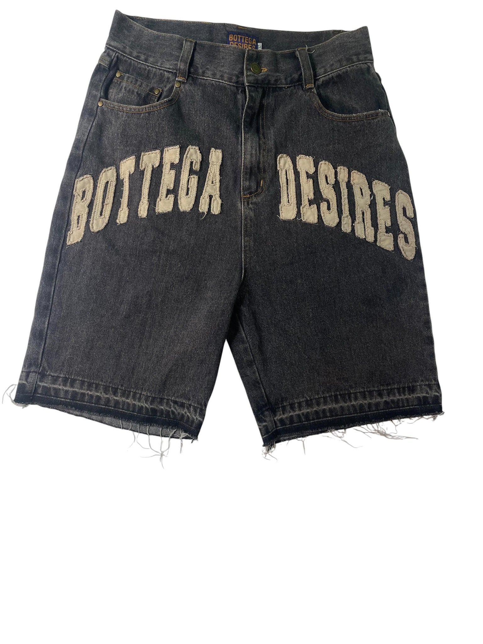 Bottega Desires Logo Grey Shorts
