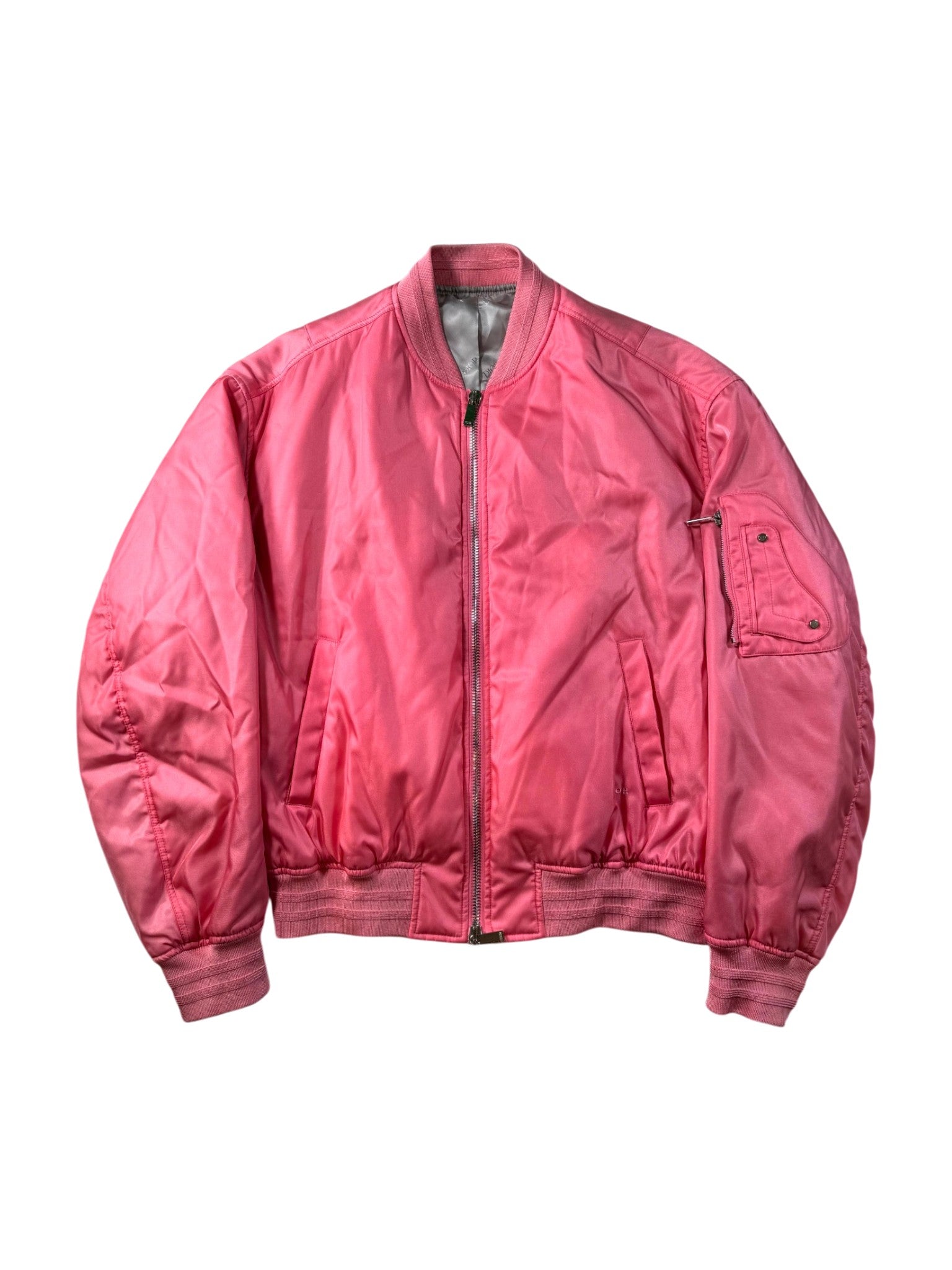 Dior Reversible Pink & Grey Bomber Jacket