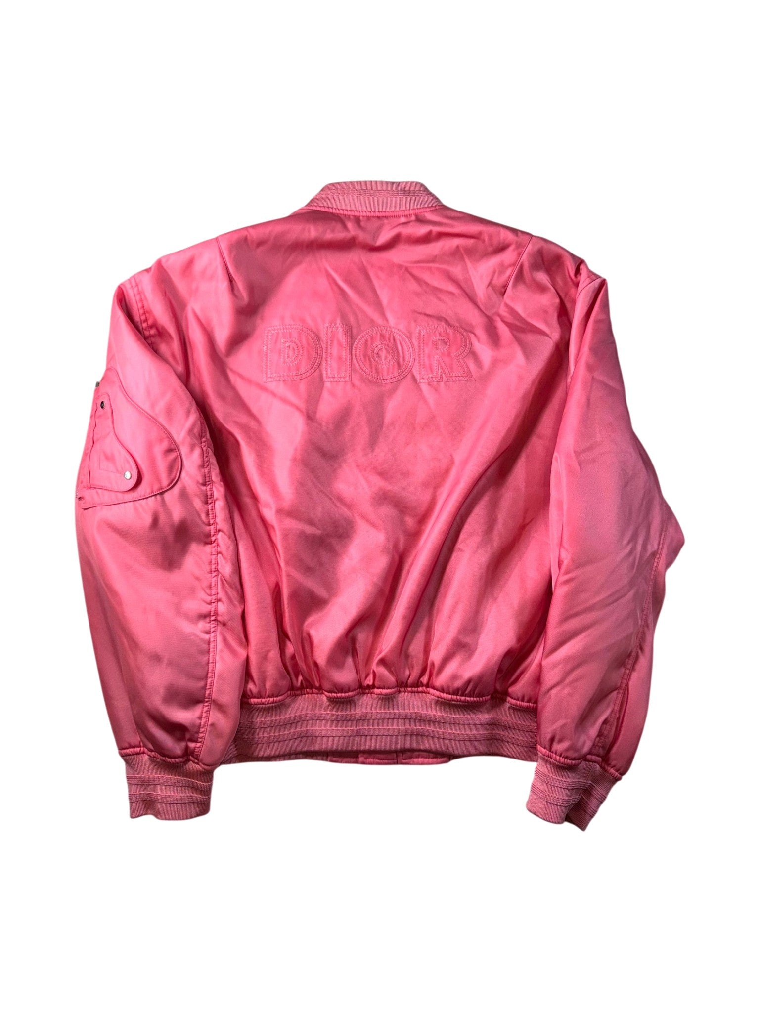 Dior Reversible Pink & Grey Bomber Jacket