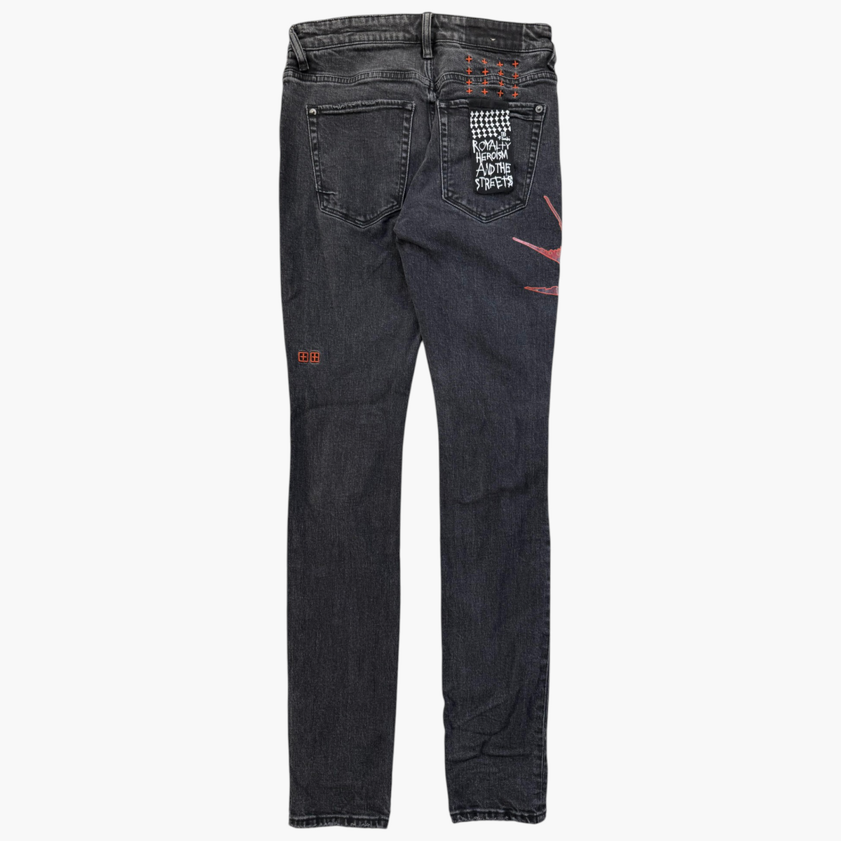 Ksubi Red Bird Black Wash Jeans