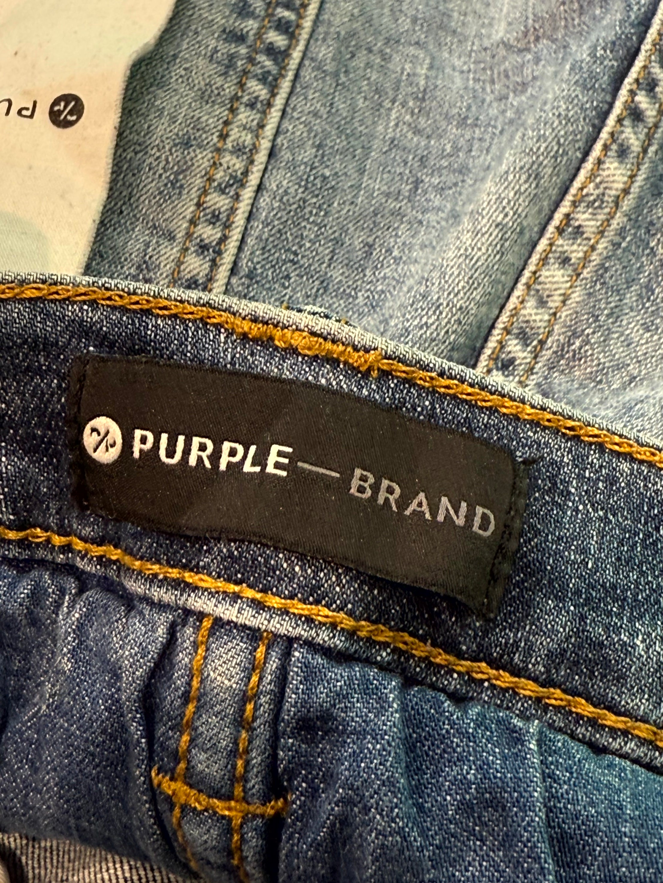 Purple Navy Jeans
