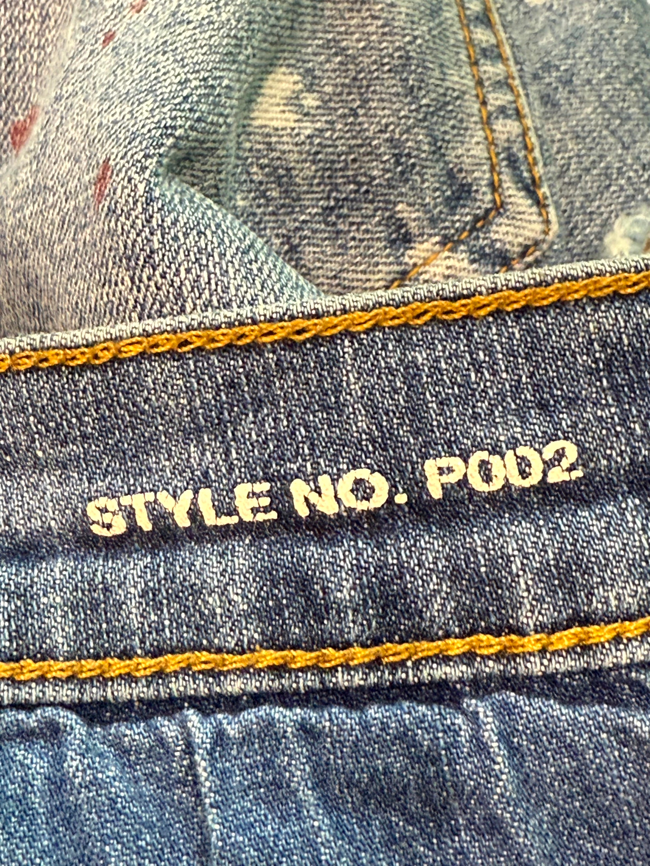 Purple Navy Jeans