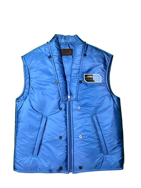 Prada Puffer Blue Vest