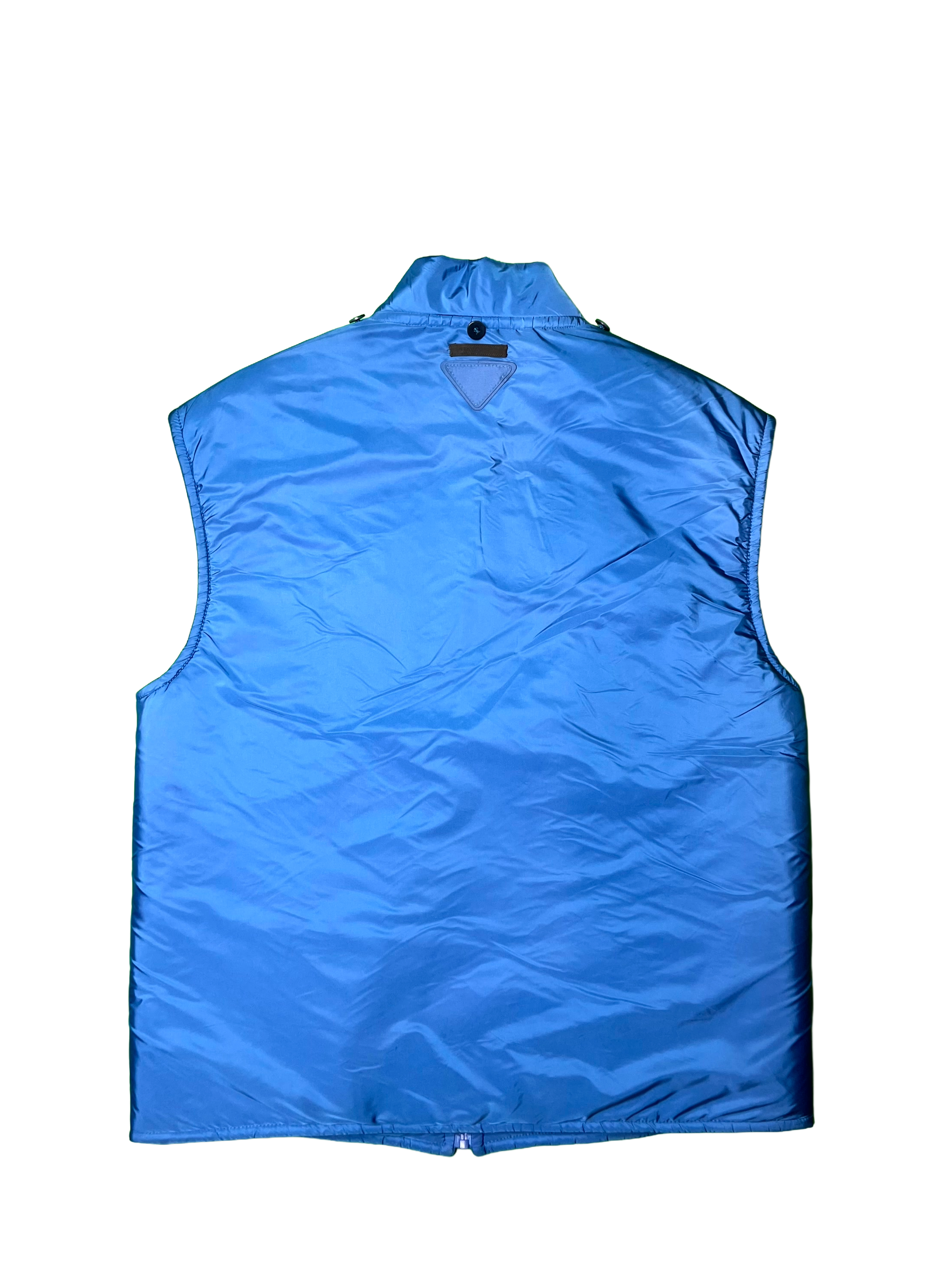 Prada Puffer Blue Vest