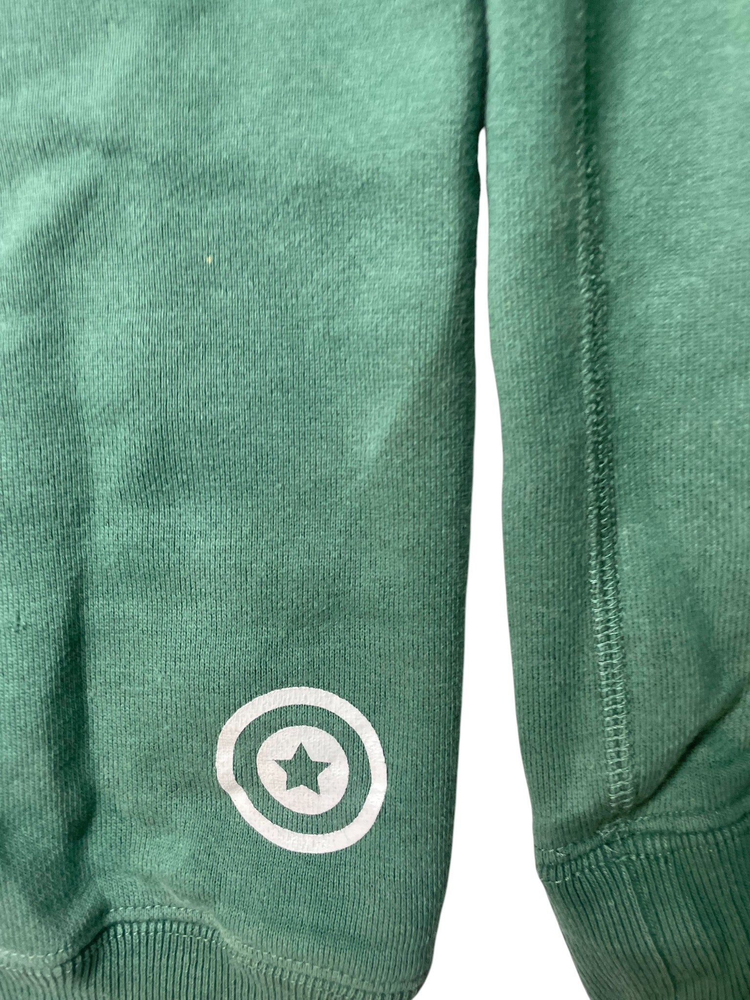 Bape 'Shark' Olive & Orange Zip Up Hoodie