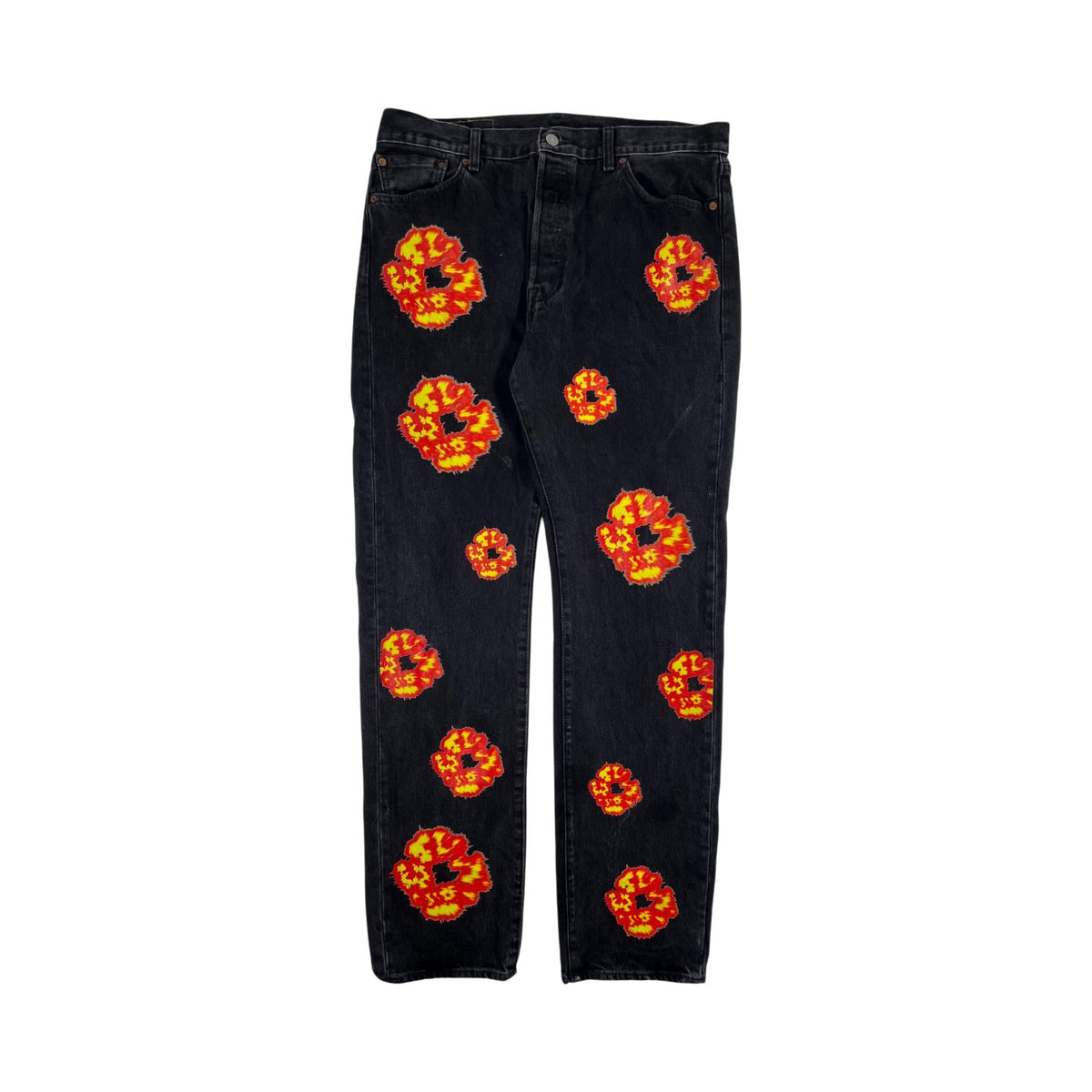 Denim Tears Offset Black Wash Jeans