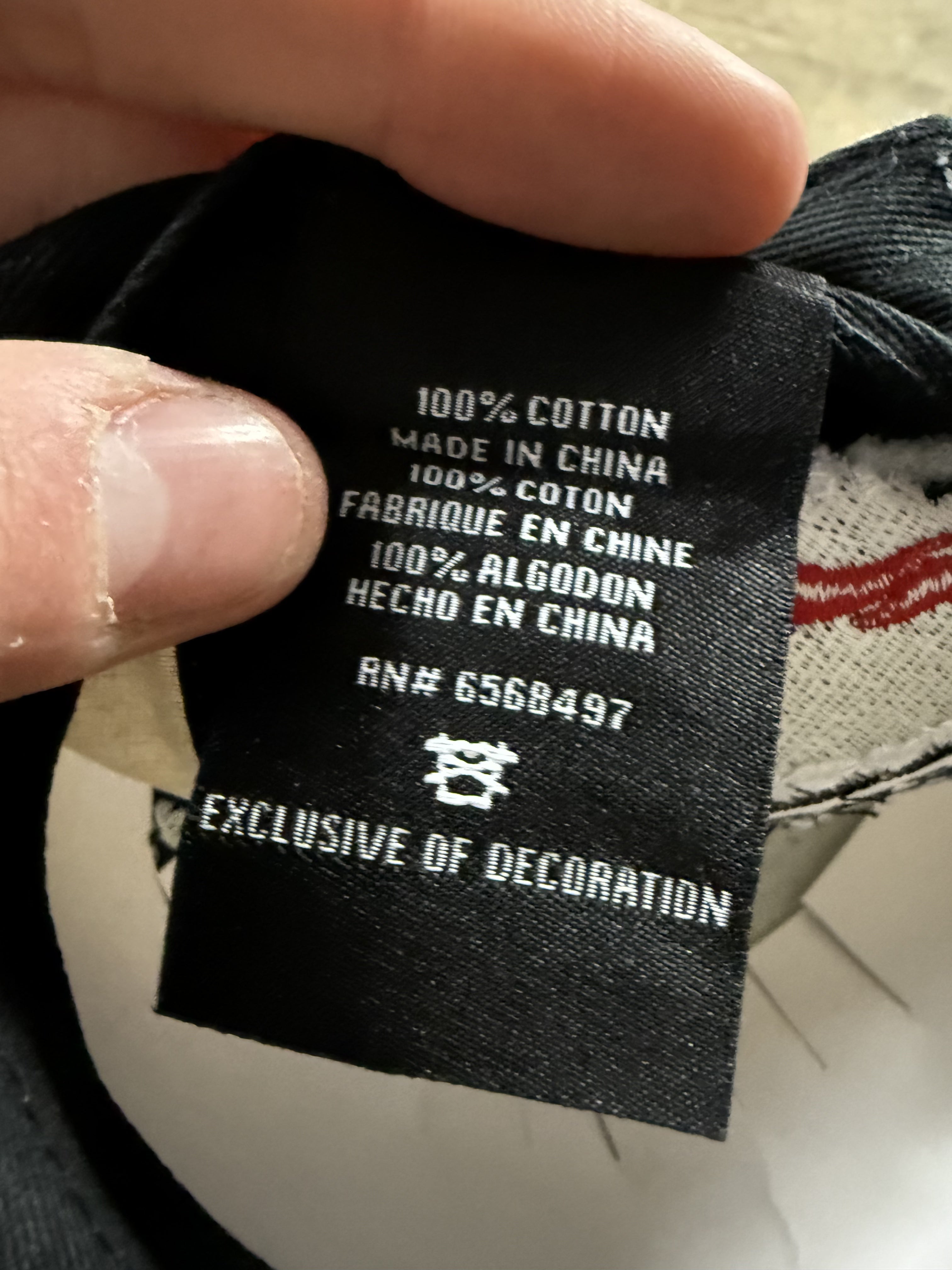 Hellstar Graffiti Snapback Blue Cream New OSFM