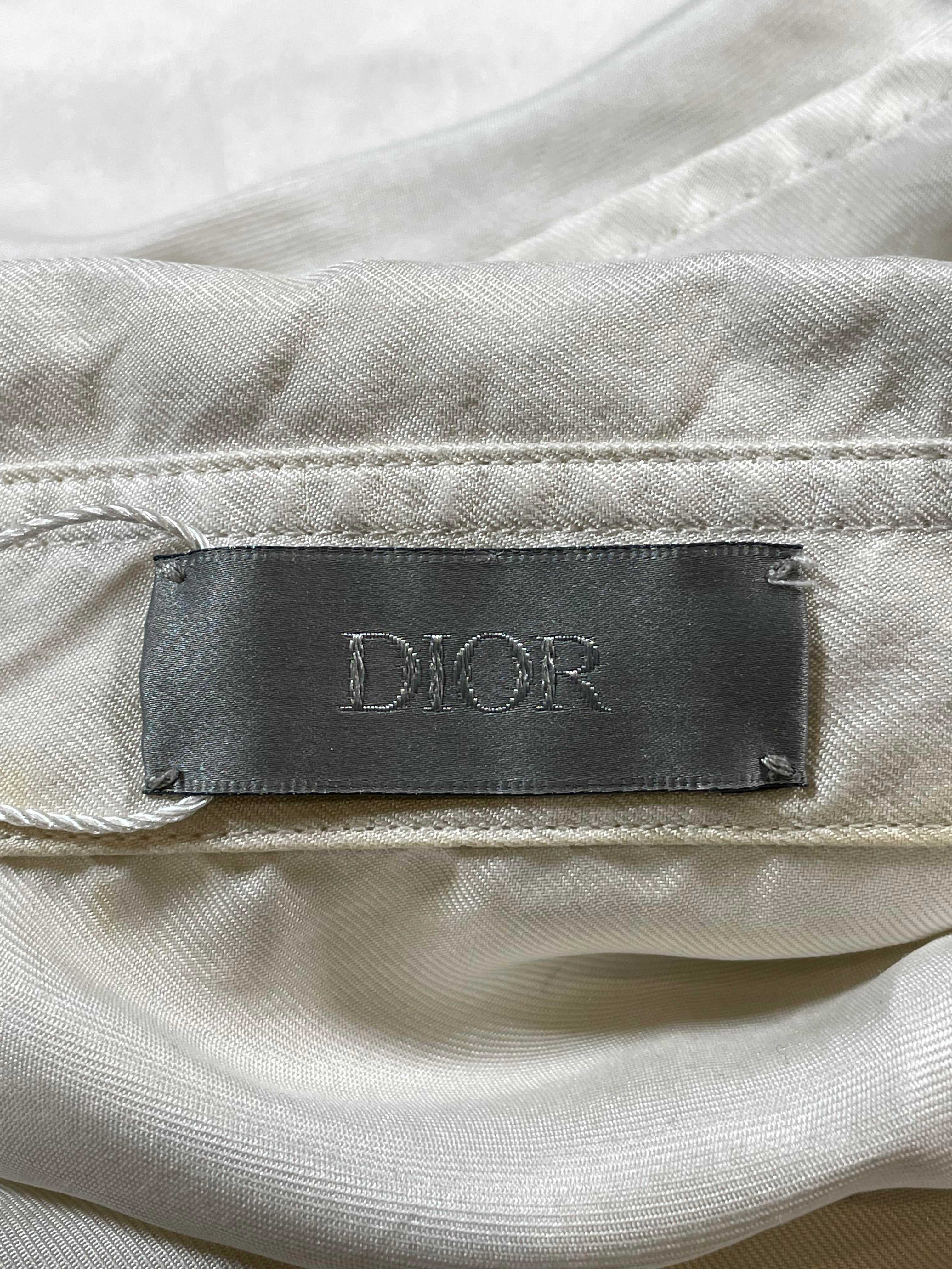 Dior Mount Zion Silk Button Up