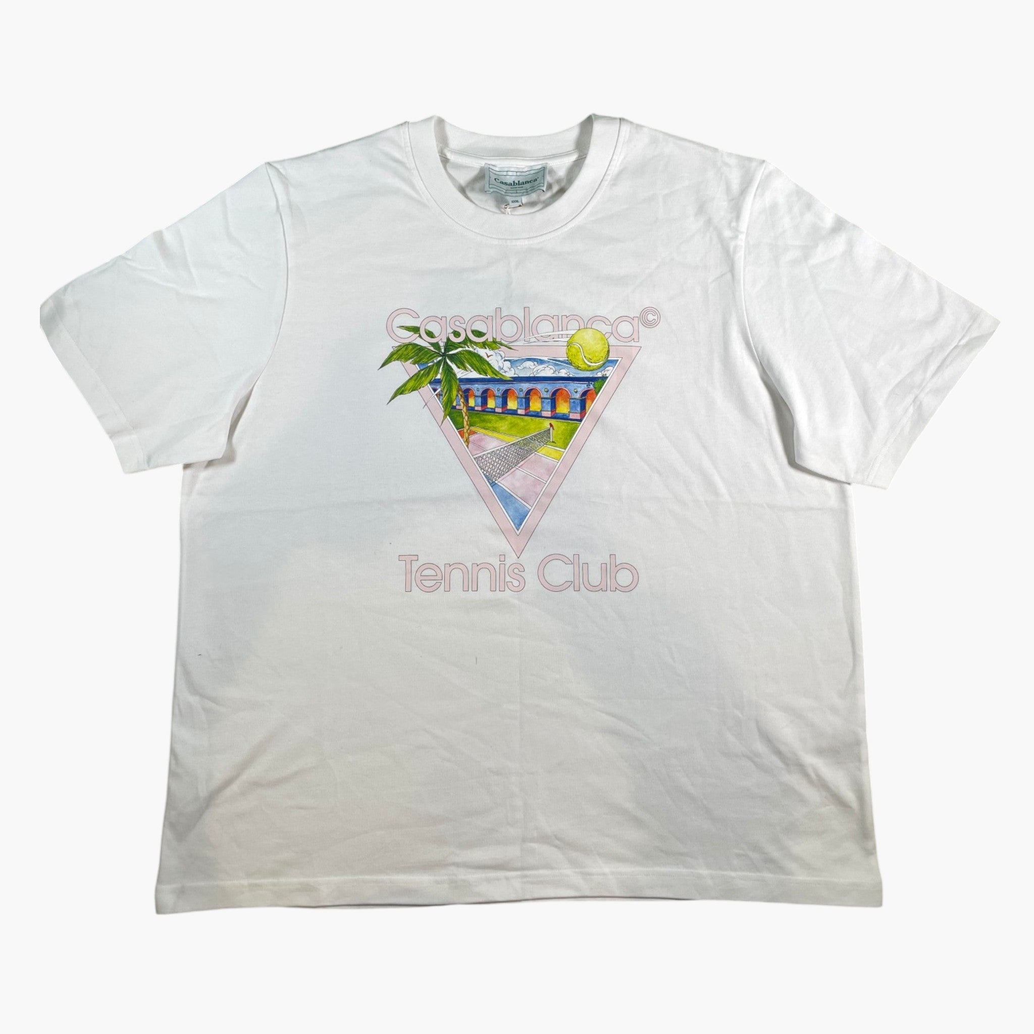Casablanca Tennis Club White Tee