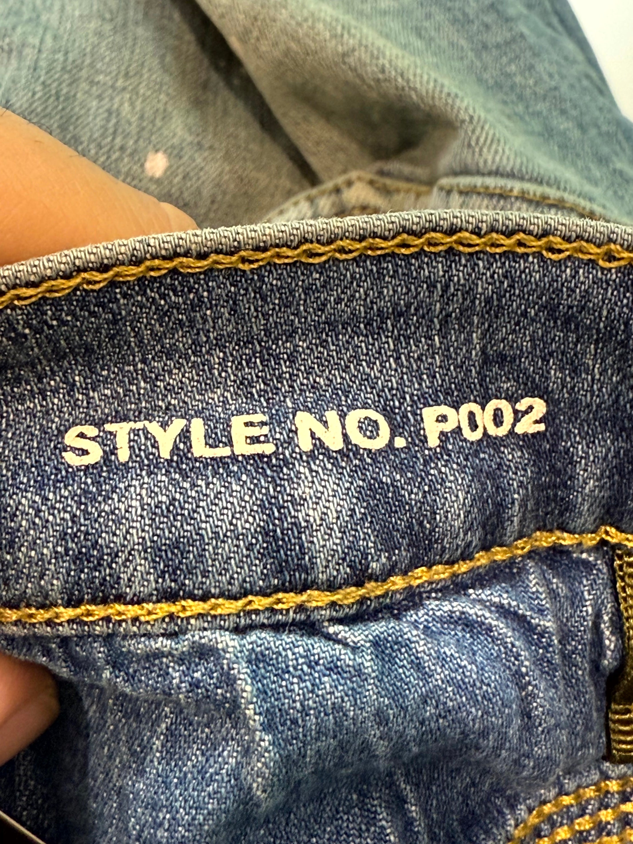 Purple Vintage Wash Ripped Jeans