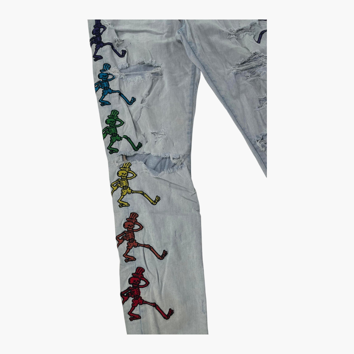 Amiri Grateful Light Wash Jeans