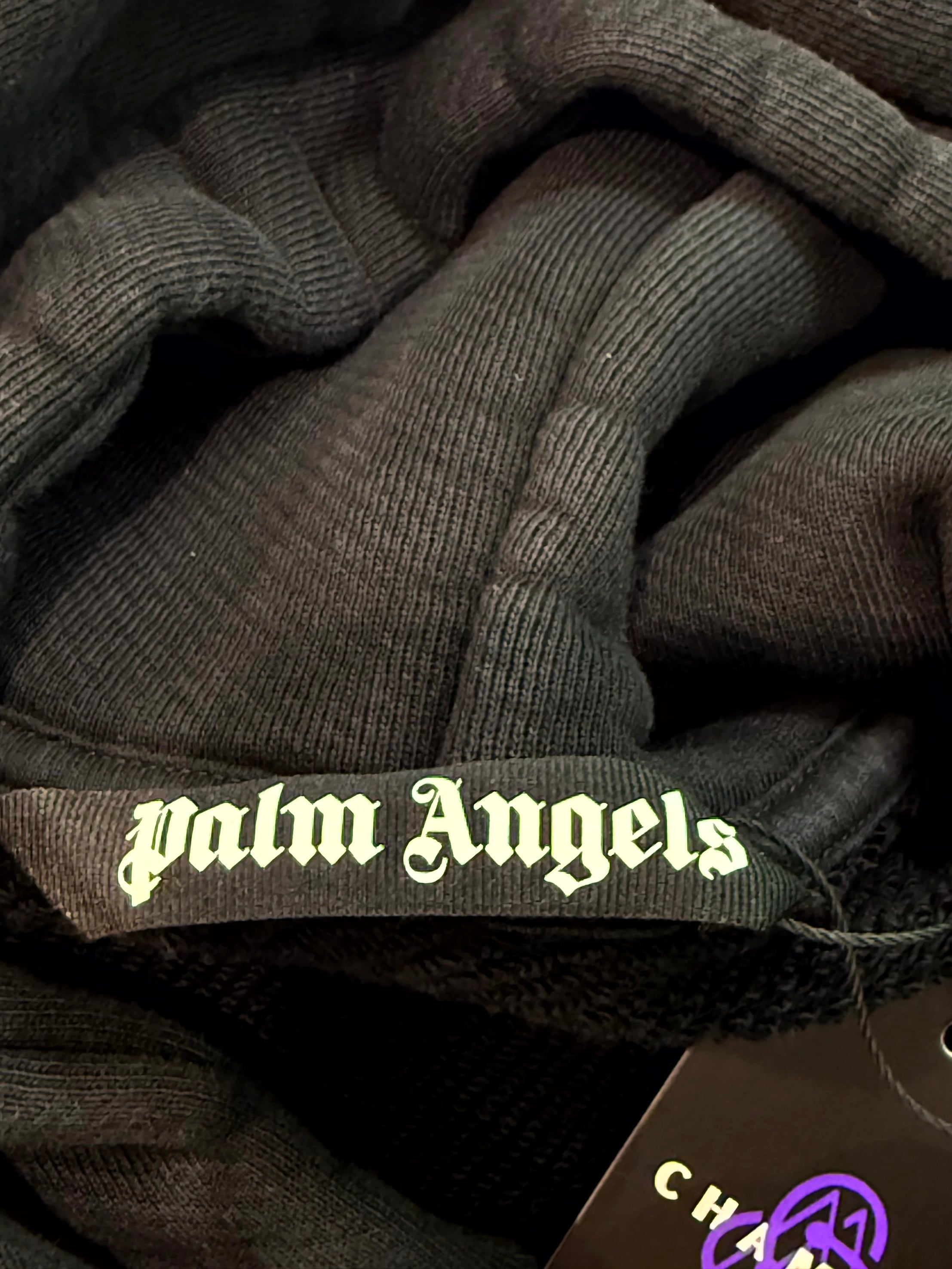 Palm Angel Black & White Hoodie