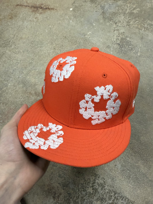 Denim Tears Orange Cap New OS