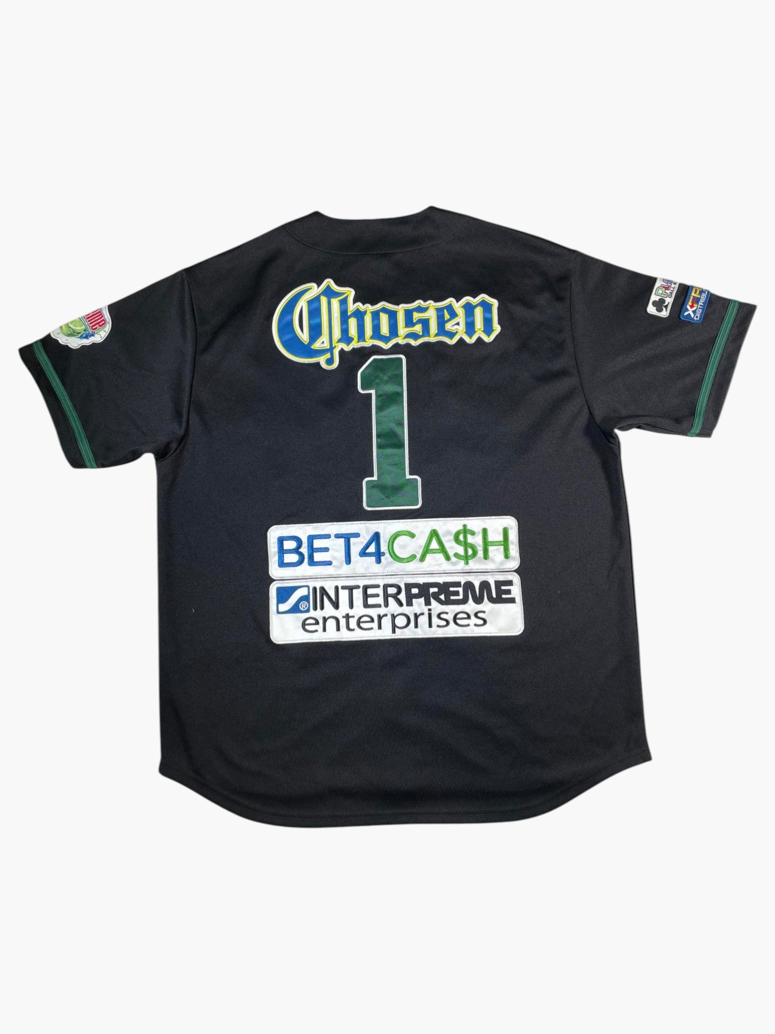 Supreme Patchwork Black & Green Jersey