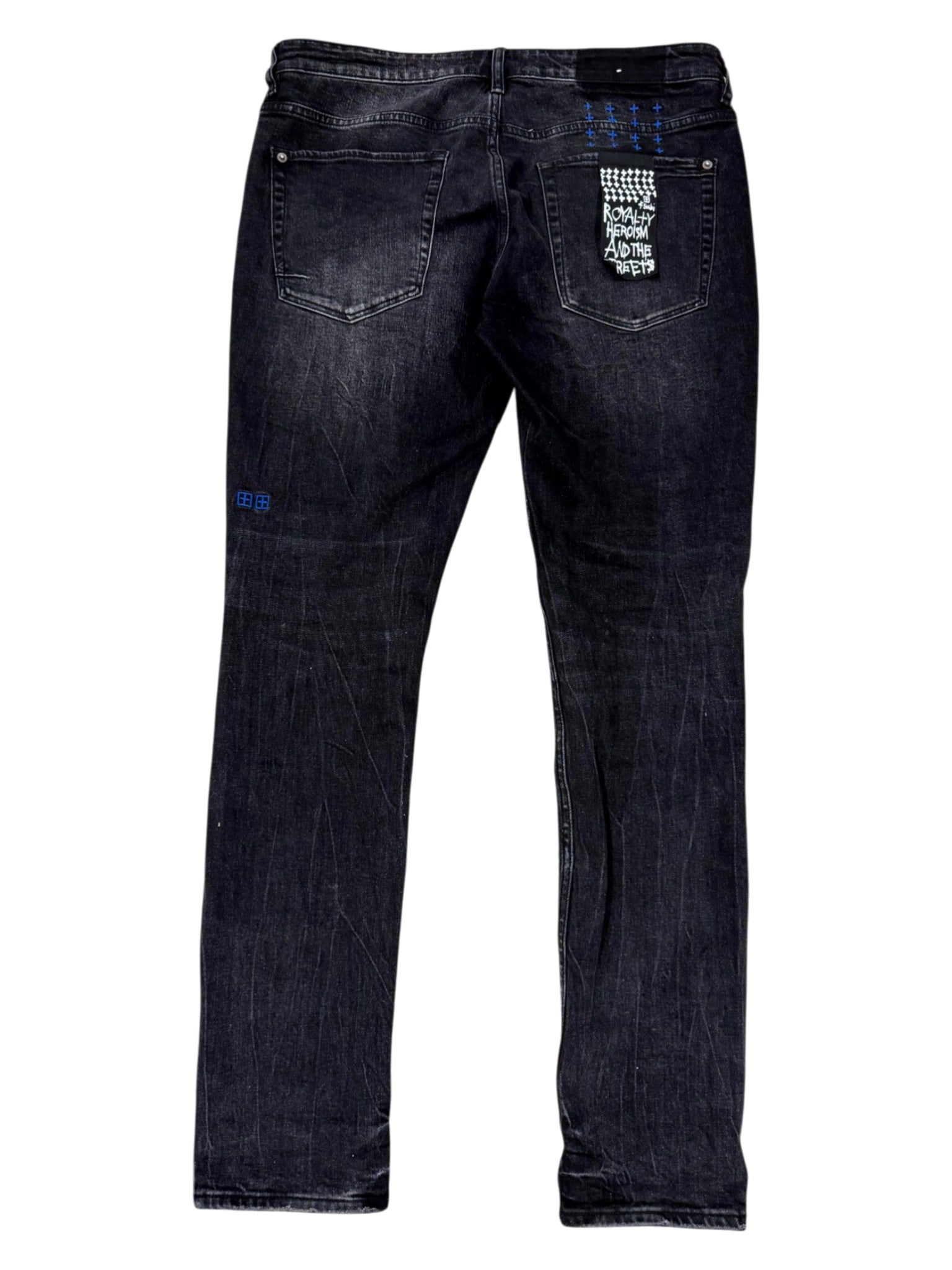 Ksubi Black Wash & Blue Jeans