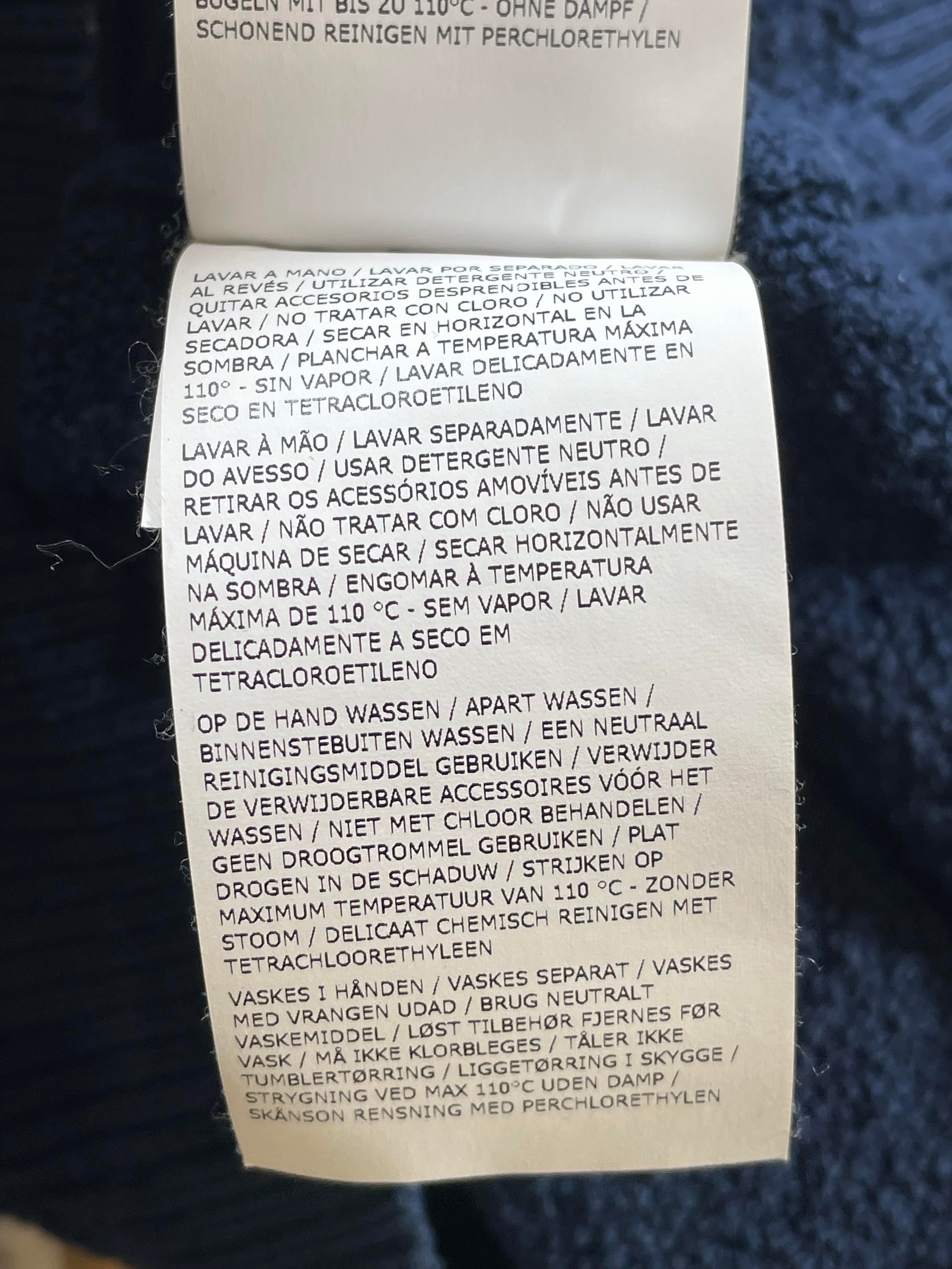 Stone Island Zip Up Blue Hoodie
