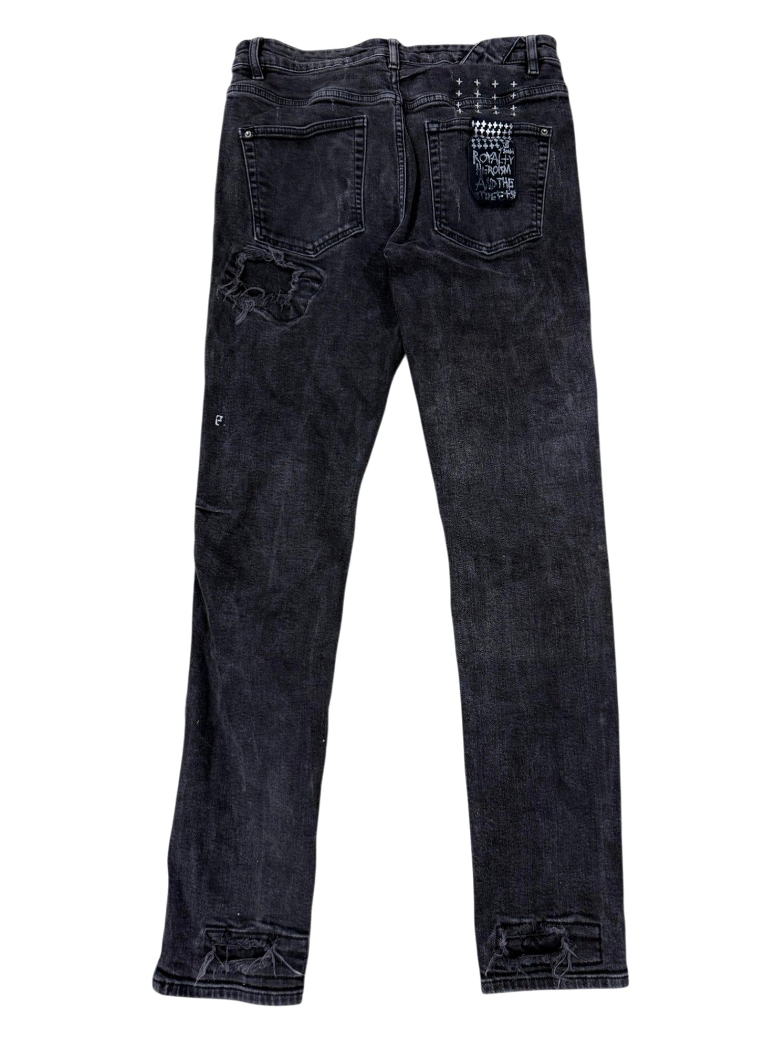 Ksubi Patchwork Black Wash Jeans
