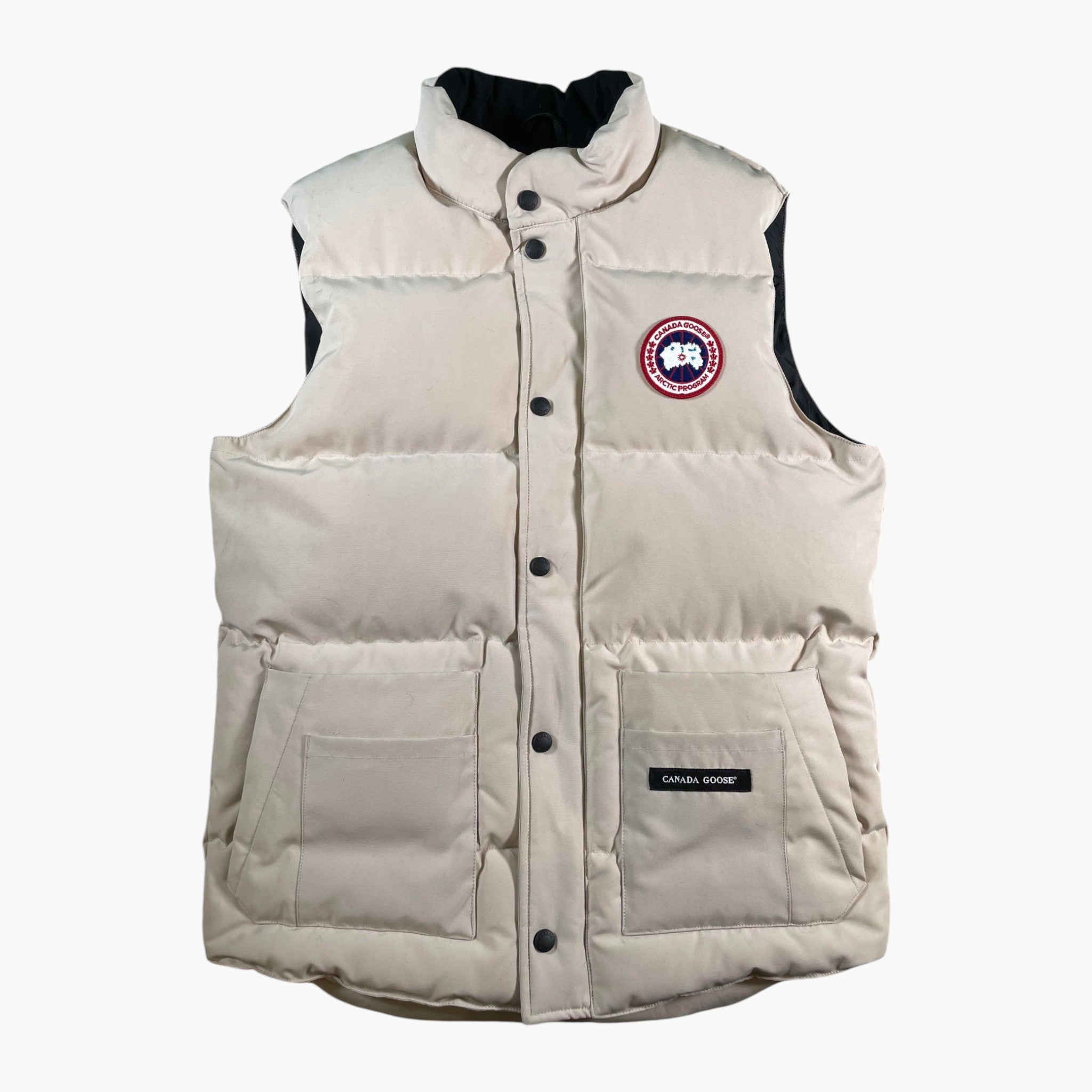 Canada Goose Cream Puffer Vest