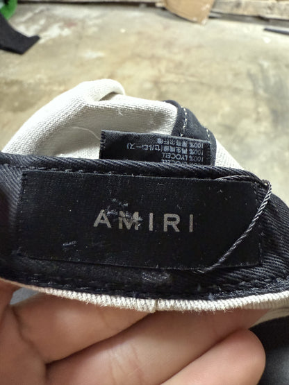 Amiri Fitted Cream Used 7 3-8