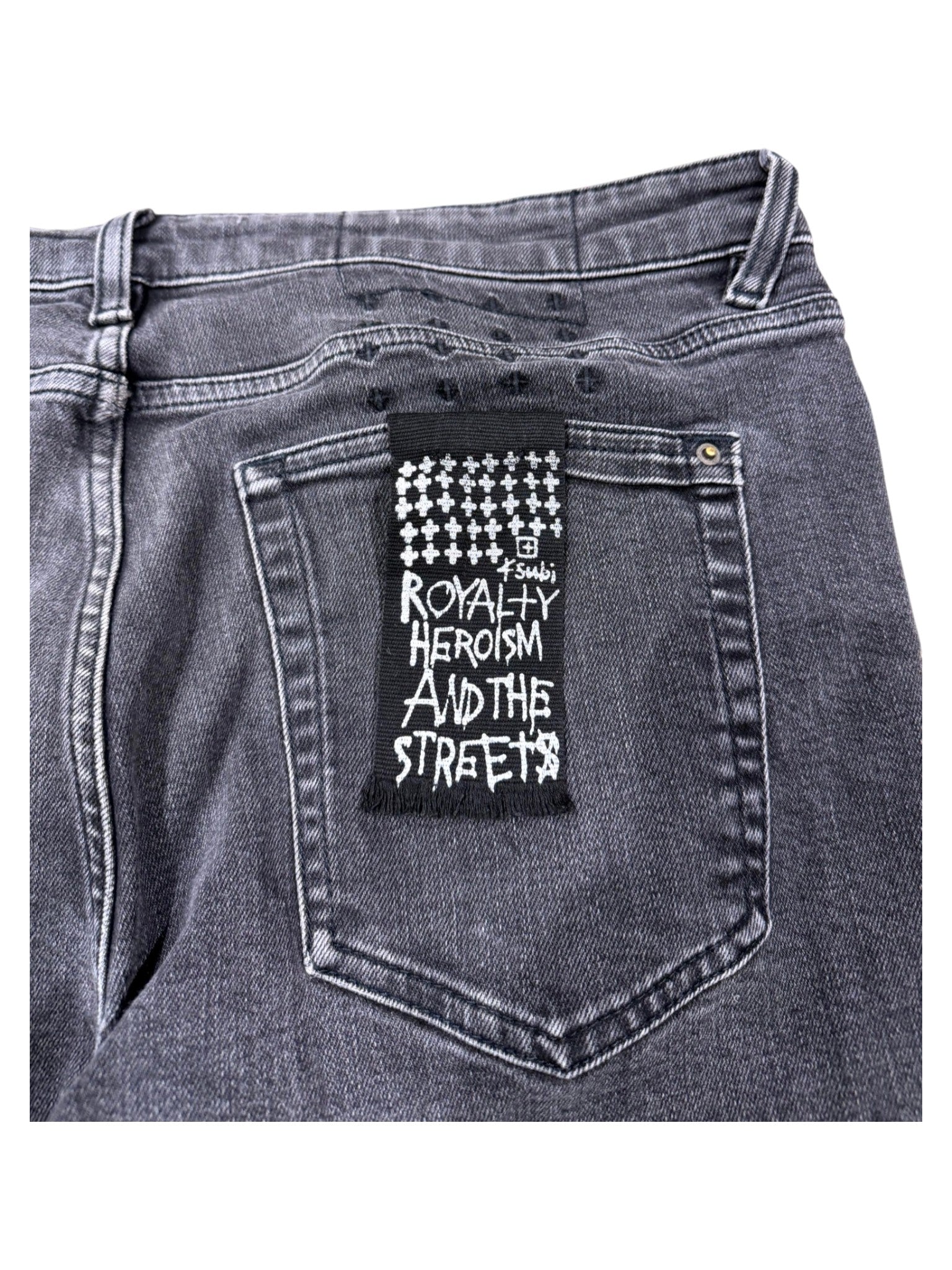 Ksubi Black Washed Jeans