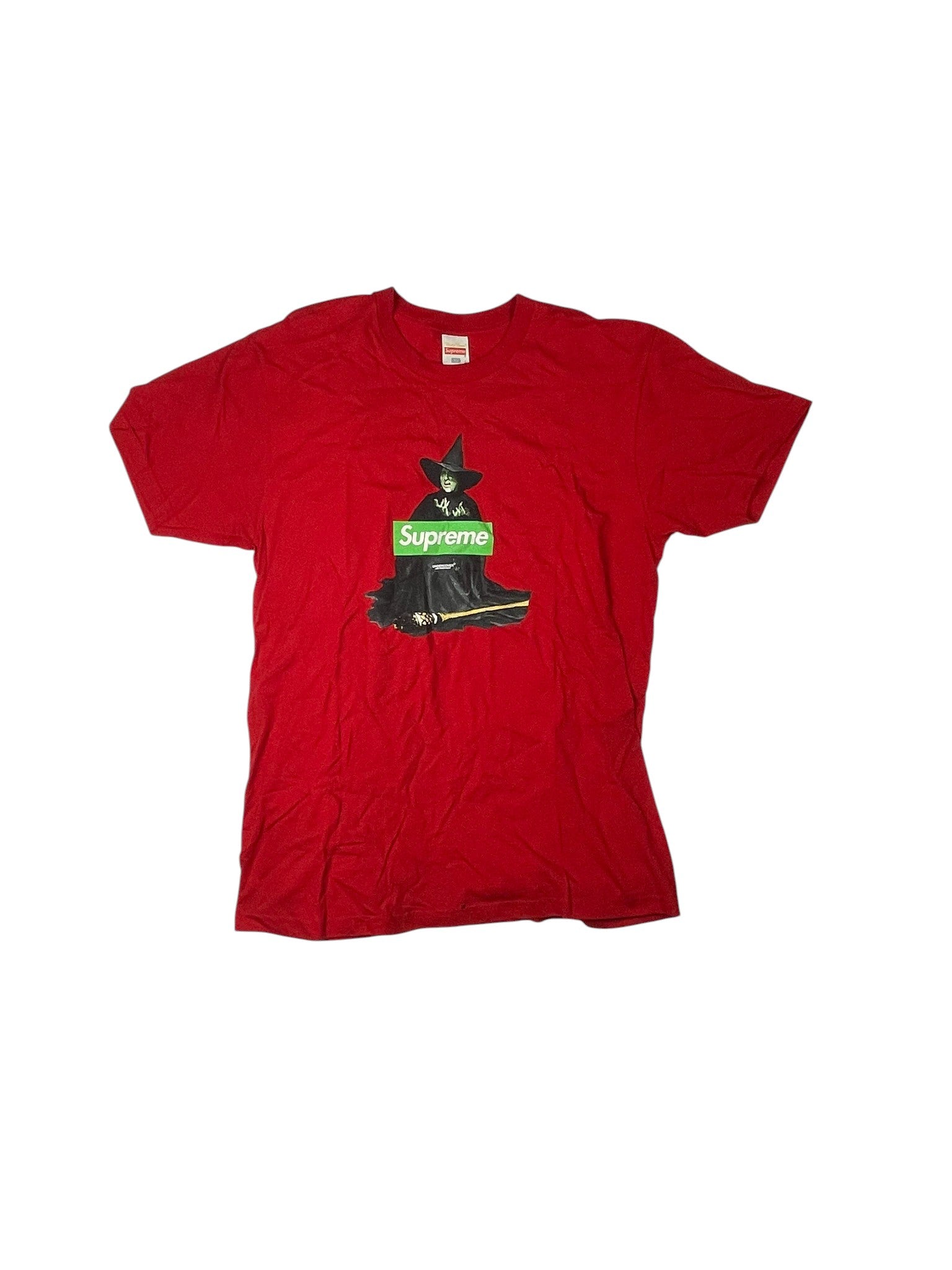 Supreme 'Witch Box Logo' Red Tee