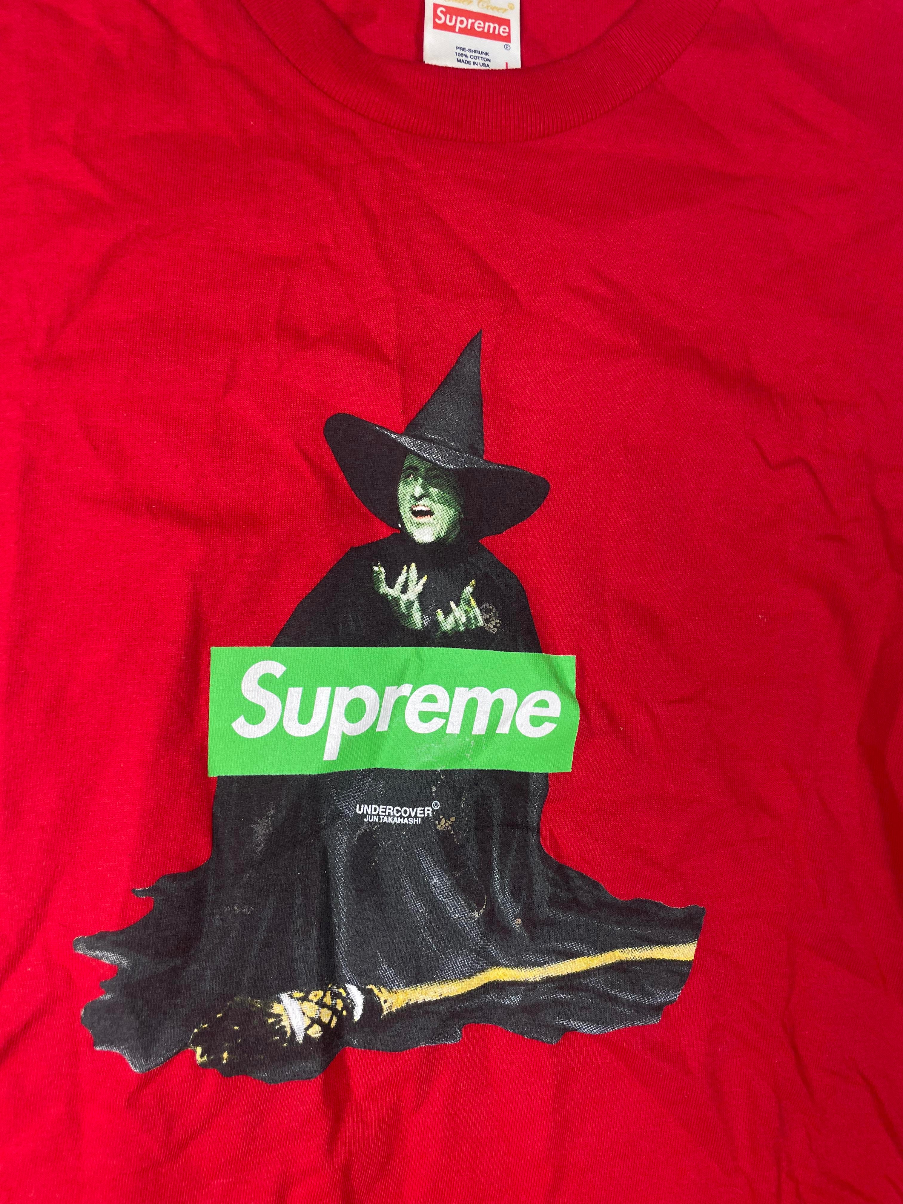 Supreme 'Witch Box Logo' Red Tee