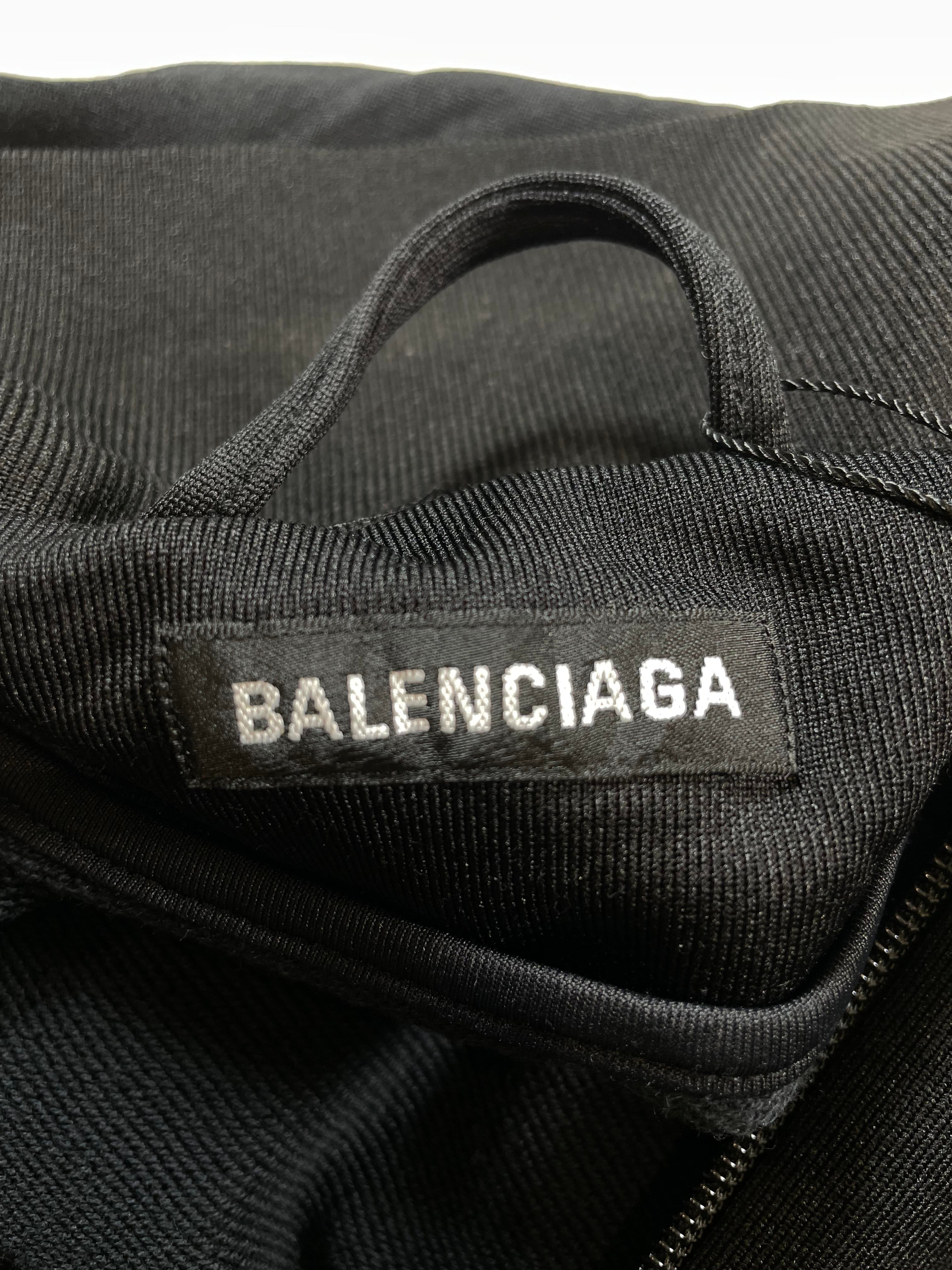 Balenciaga BB Black & White Track Jacket