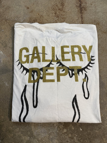 Gallery Dept Puzzle Hearts LS White Used XL